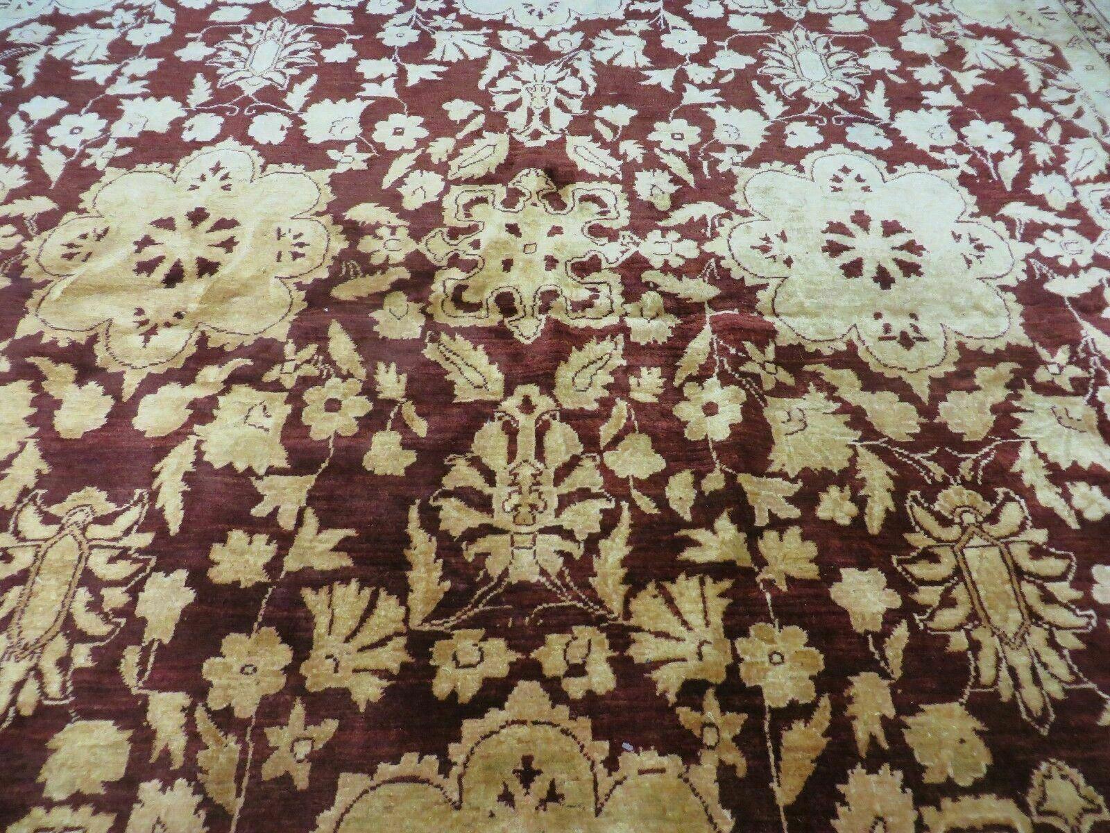 10' X 15' Hand Made Pakistan Wool on Cotton Rug Peshawar # 200A - Image 11