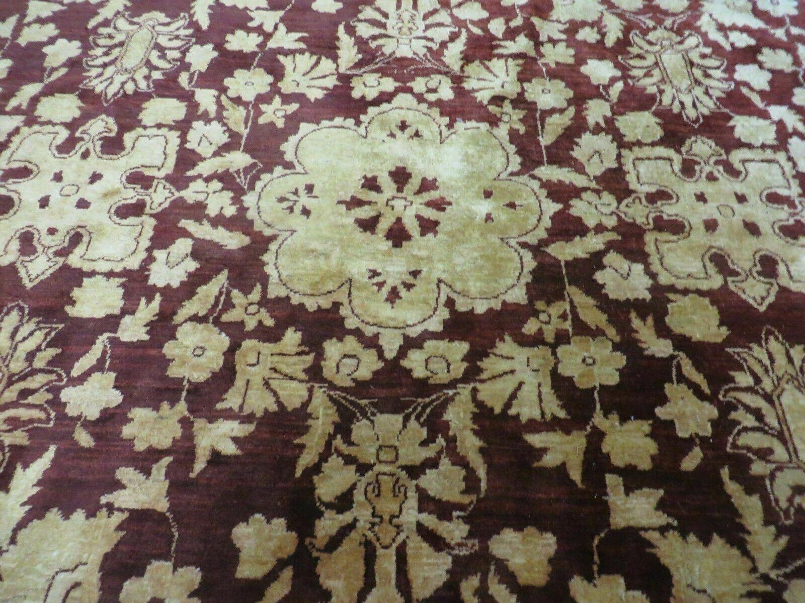 10' X 15' Hand Made Pakistan Wool on Cotton Rug Peshawar # 200A - Image 4