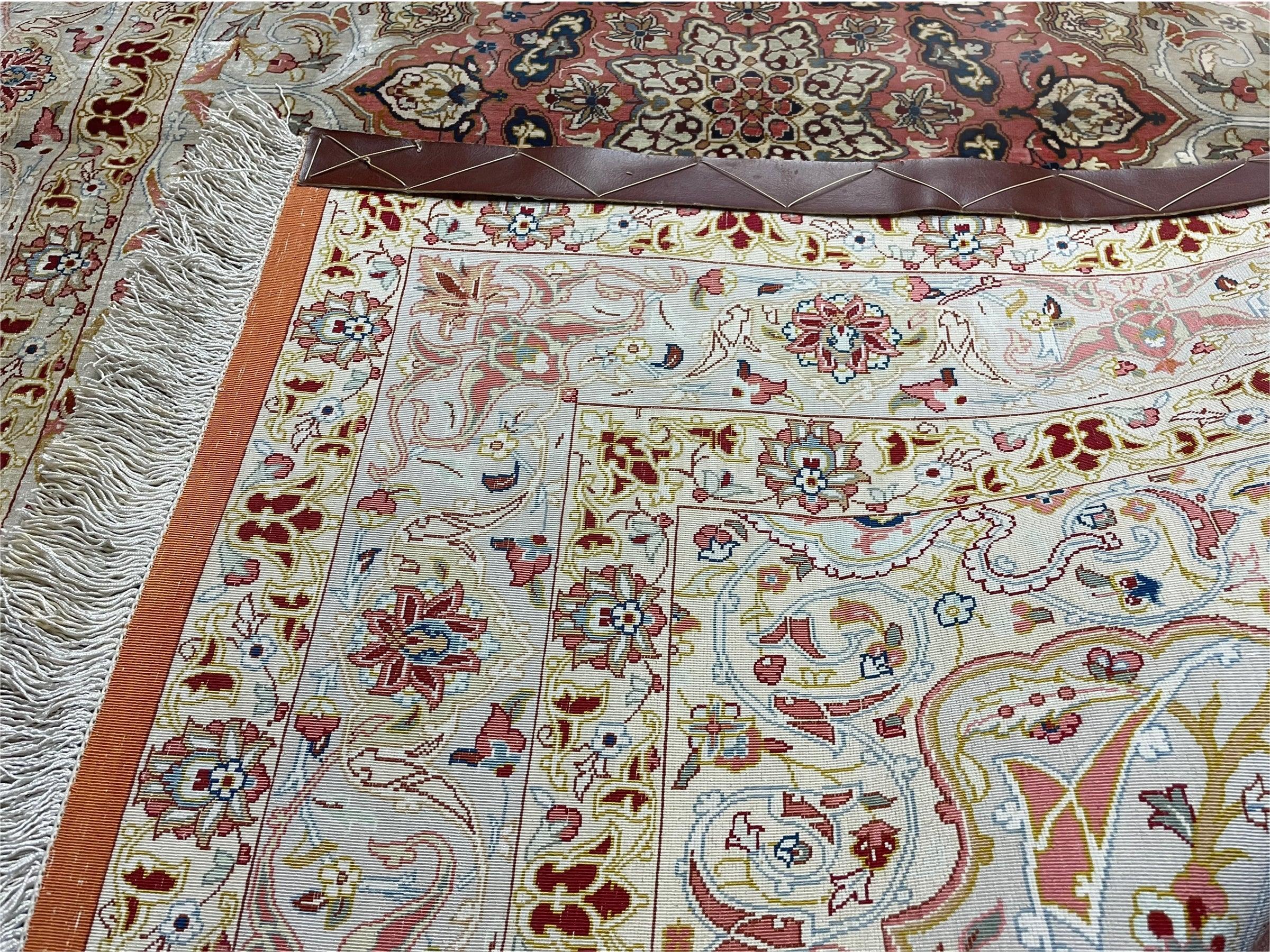 3' X 5' Vintage Fine Handmade Turkish Oriental Silk Rug 900 KPSI Wow - Image 12