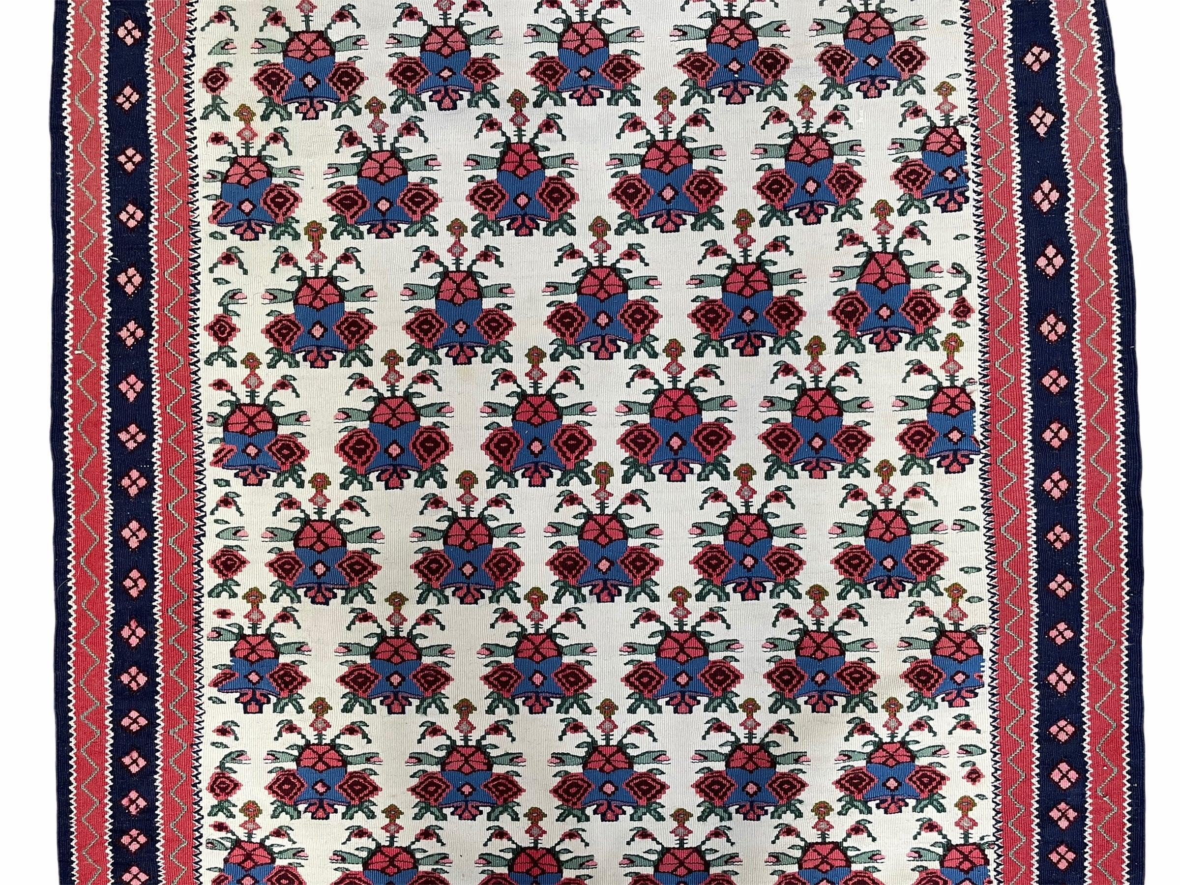 3x5 Vintage Kurdish Senneh Kilim Rug 3 x 5 Heirloom Rug Flatweave Antique Rug Playroom Rug Collectible Rug Beige Kilim - Image 5