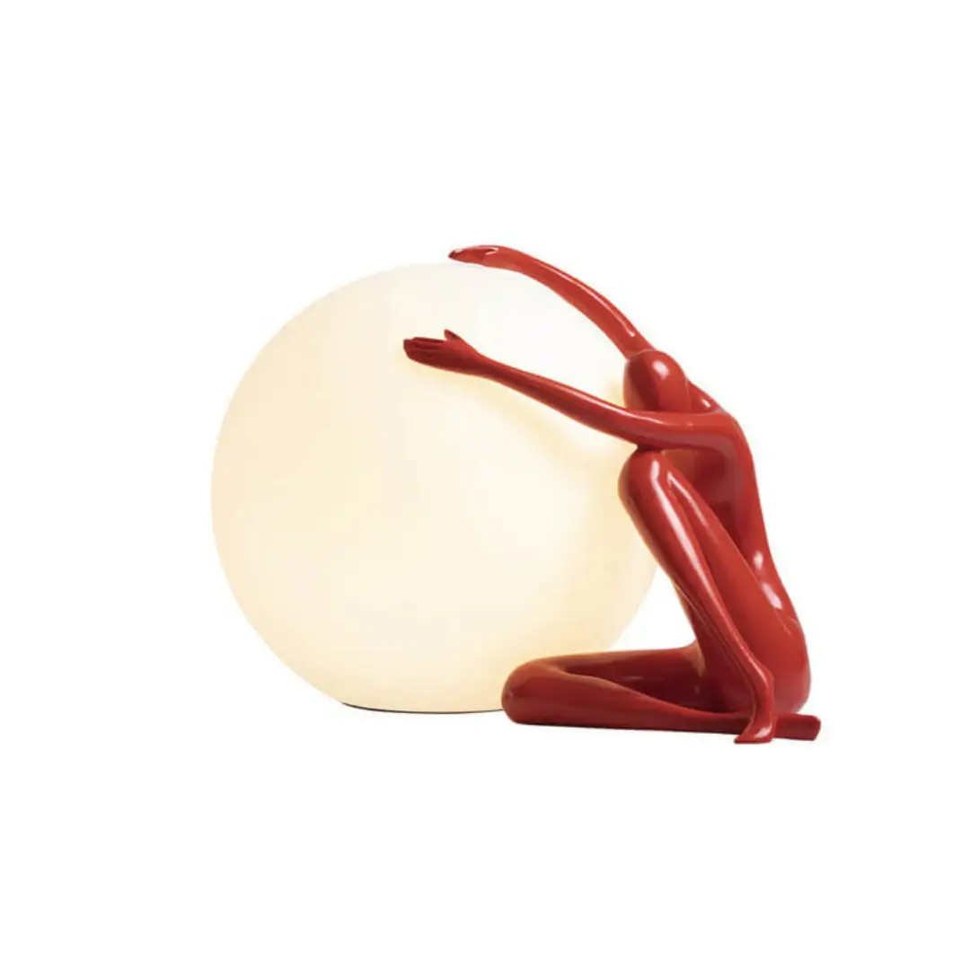 Abstract Character Round Table Lamp - Image 21