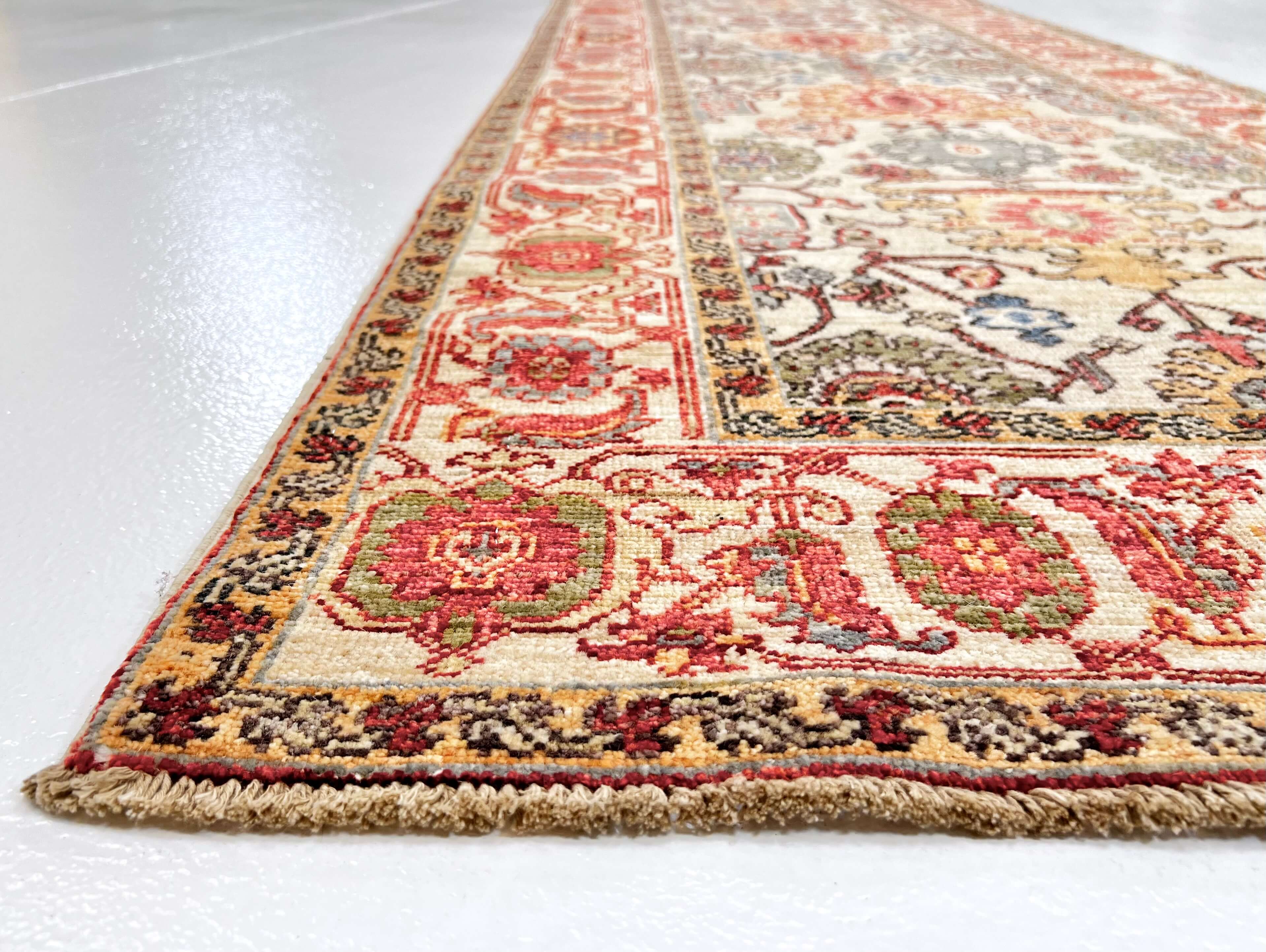 Afghan Serapi (3'00"x10'07") runner - Image 2