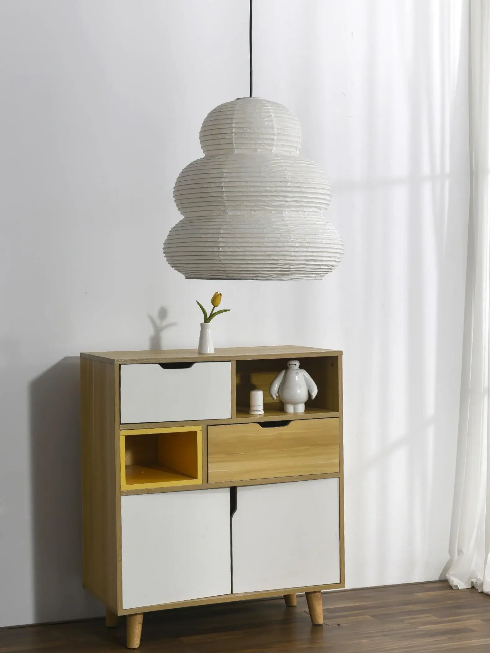 Akari Rice Paper 24N Pendant Light - Image 8