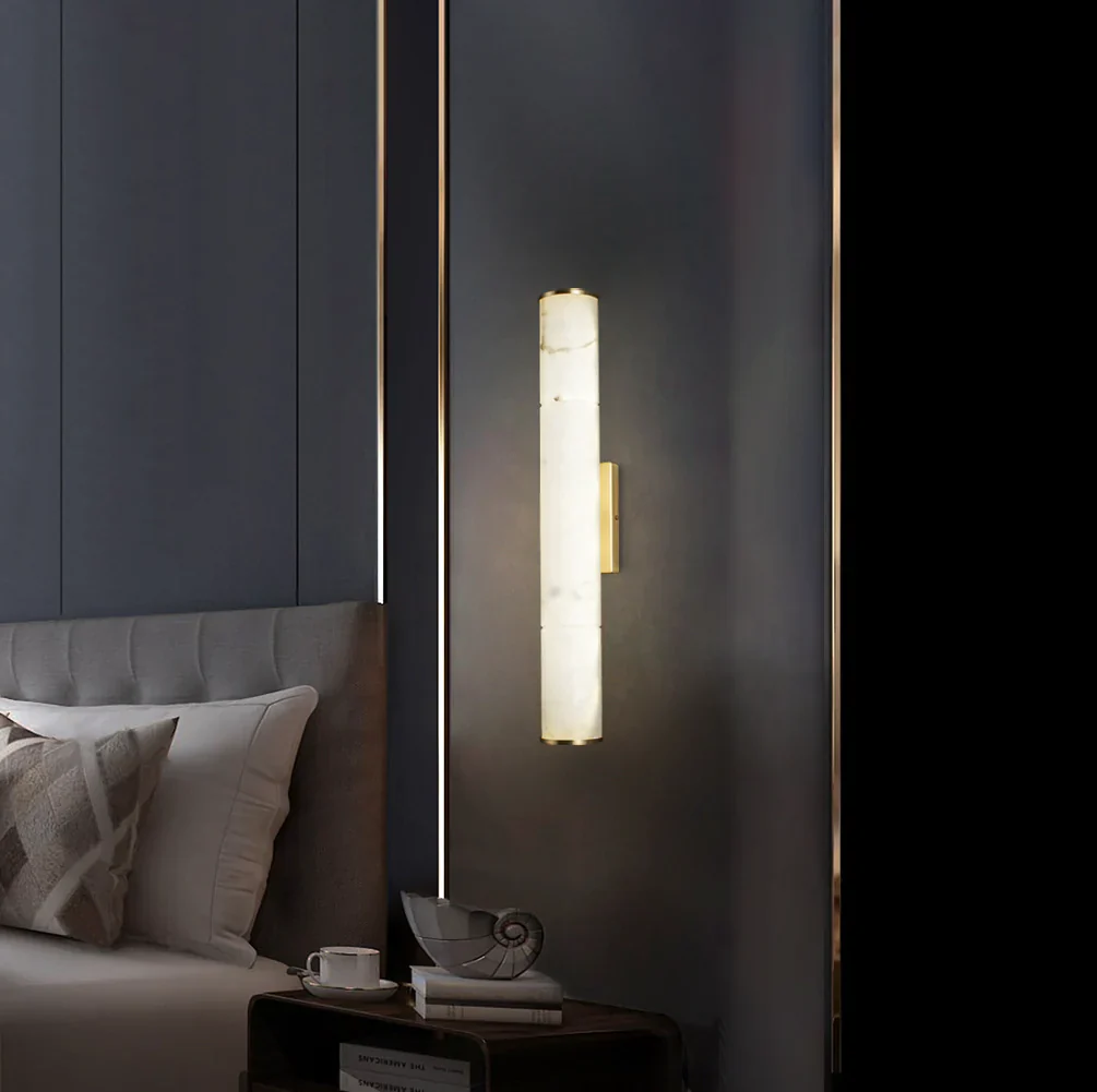 Alabaster Aquilus Wall Lamp - Image 8