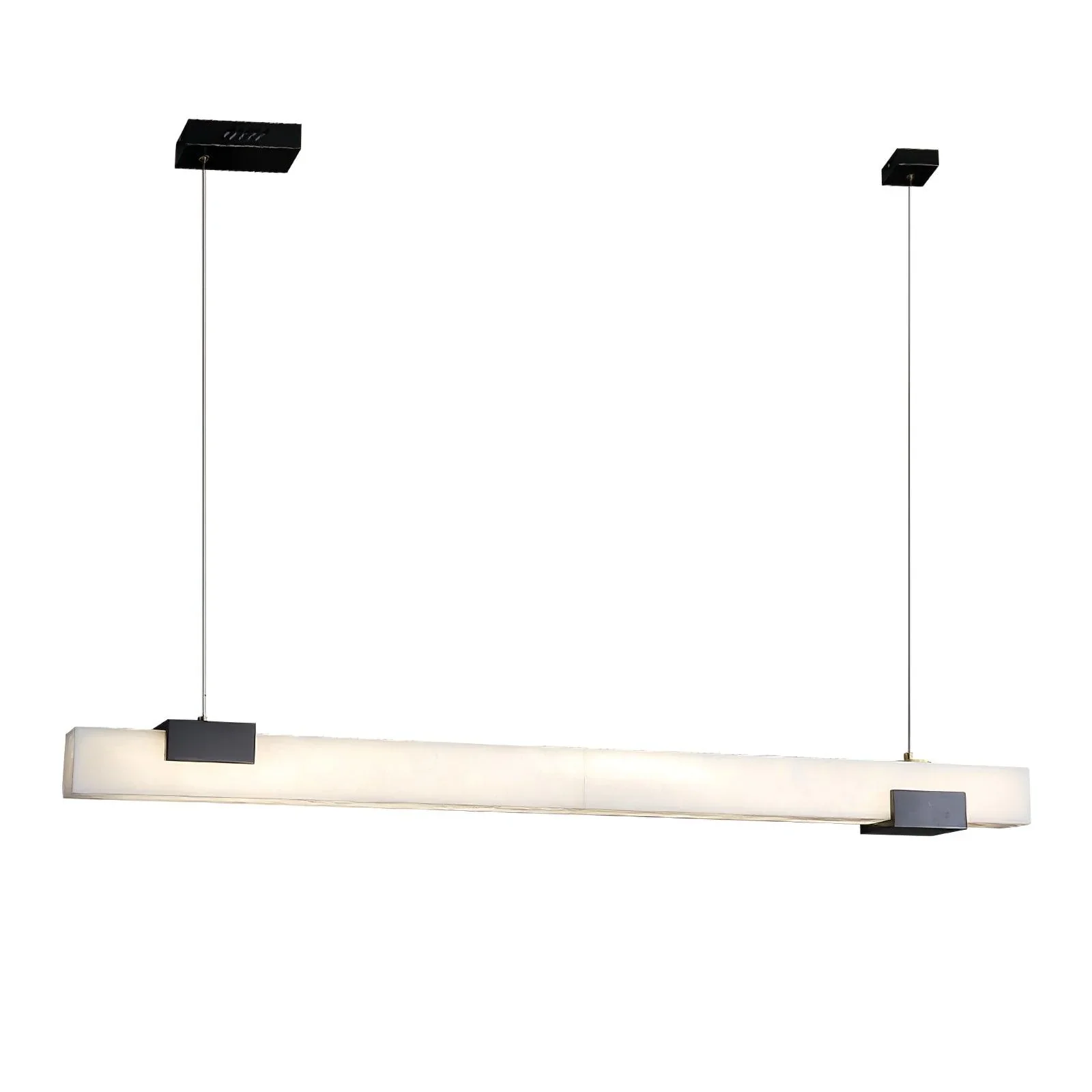 Alabaster Cary Black Pendant Light - Image 18