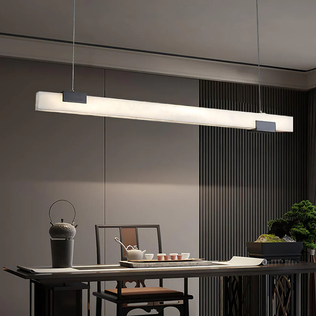 Alabaster Cary Black Pendant Light - Image 6