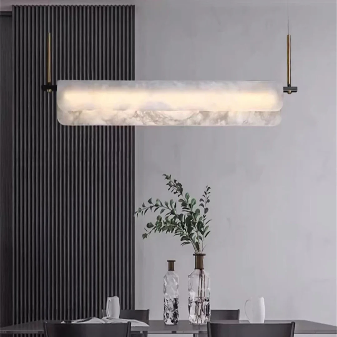 Alabaster Dining Linear Chandelier - Image 10