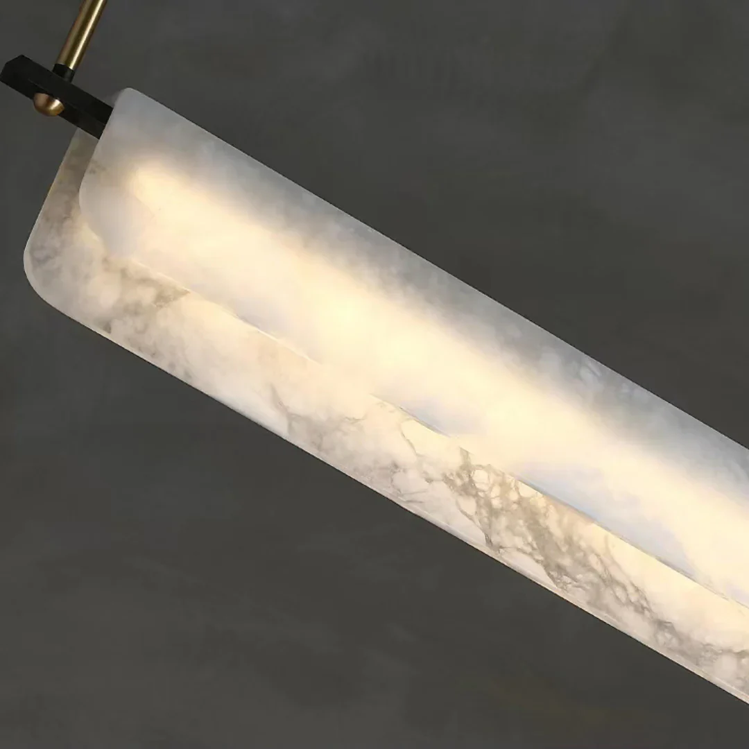 Alabaster Dining Linear Chandelier - Image 15
