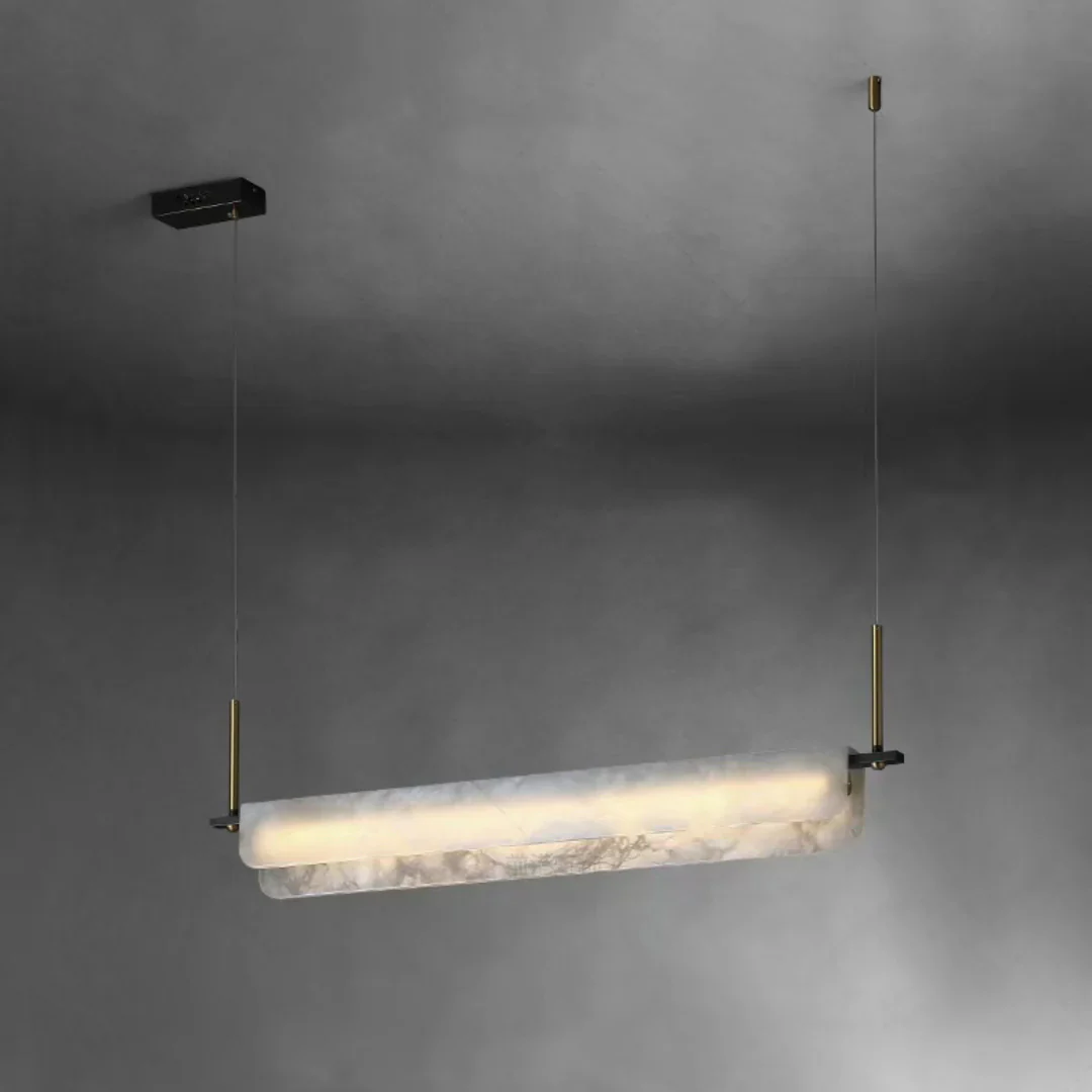 Alabaster Dining Linear Chandelier - Image 16