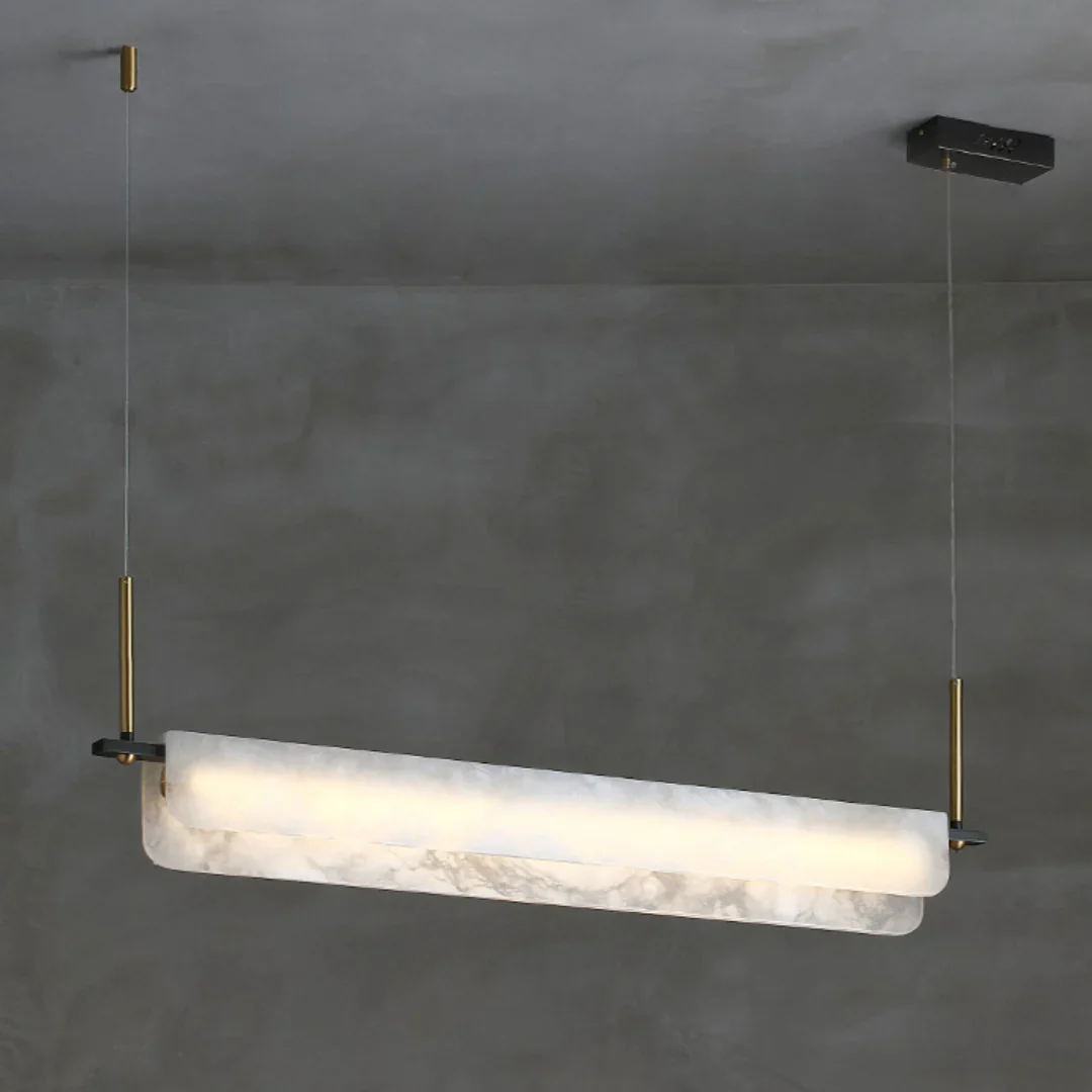 Alabaster Dining Linear Chandelier - Image 18
