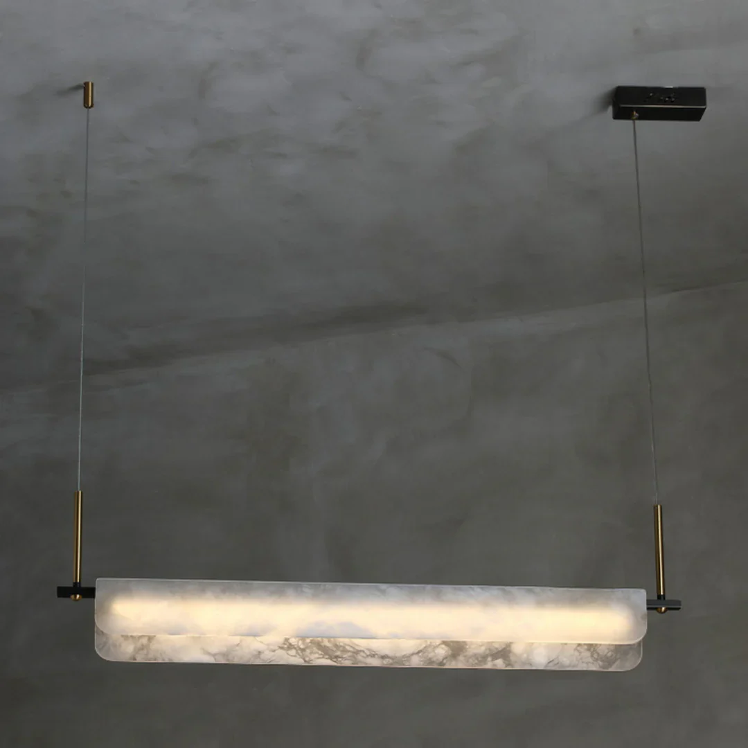 Alabaster Dining Linear Chandelier - Image 20