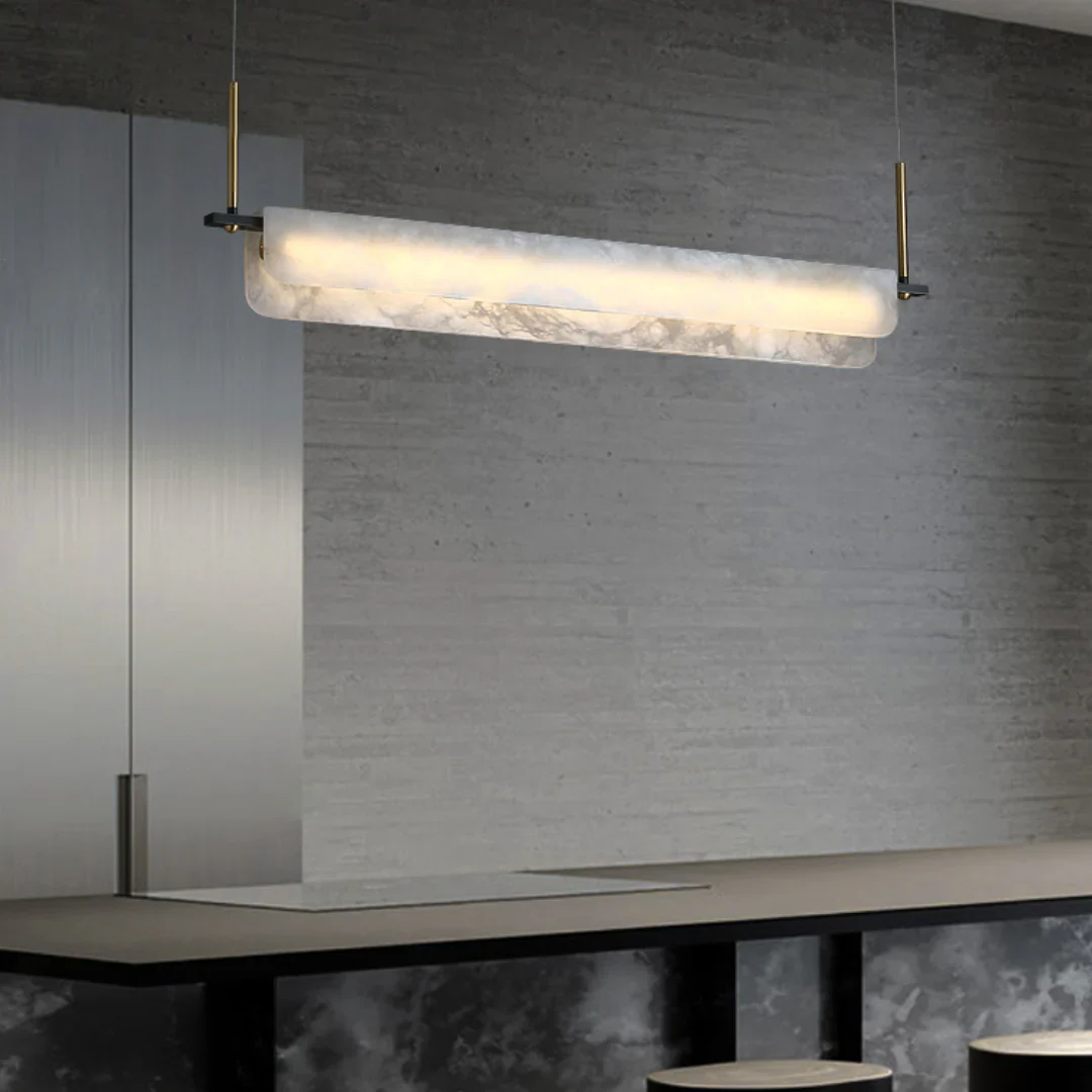 Alabaster Dining Linear Chandelier - Image 9