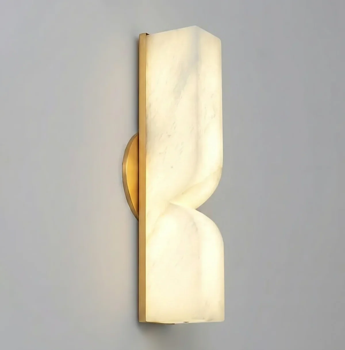 Alabaster Essence Rectangle Wall Sconce - Image 23