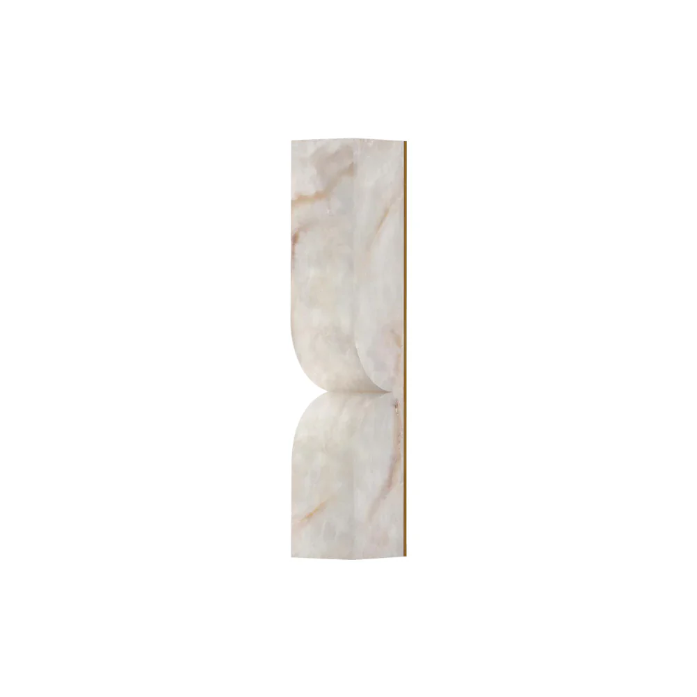 Alabaster Essence Rectangle Wall Sconce - Image 25