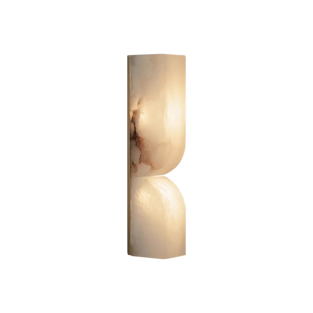Alabaster Essence Rectangle Wall Sconce - Image 26