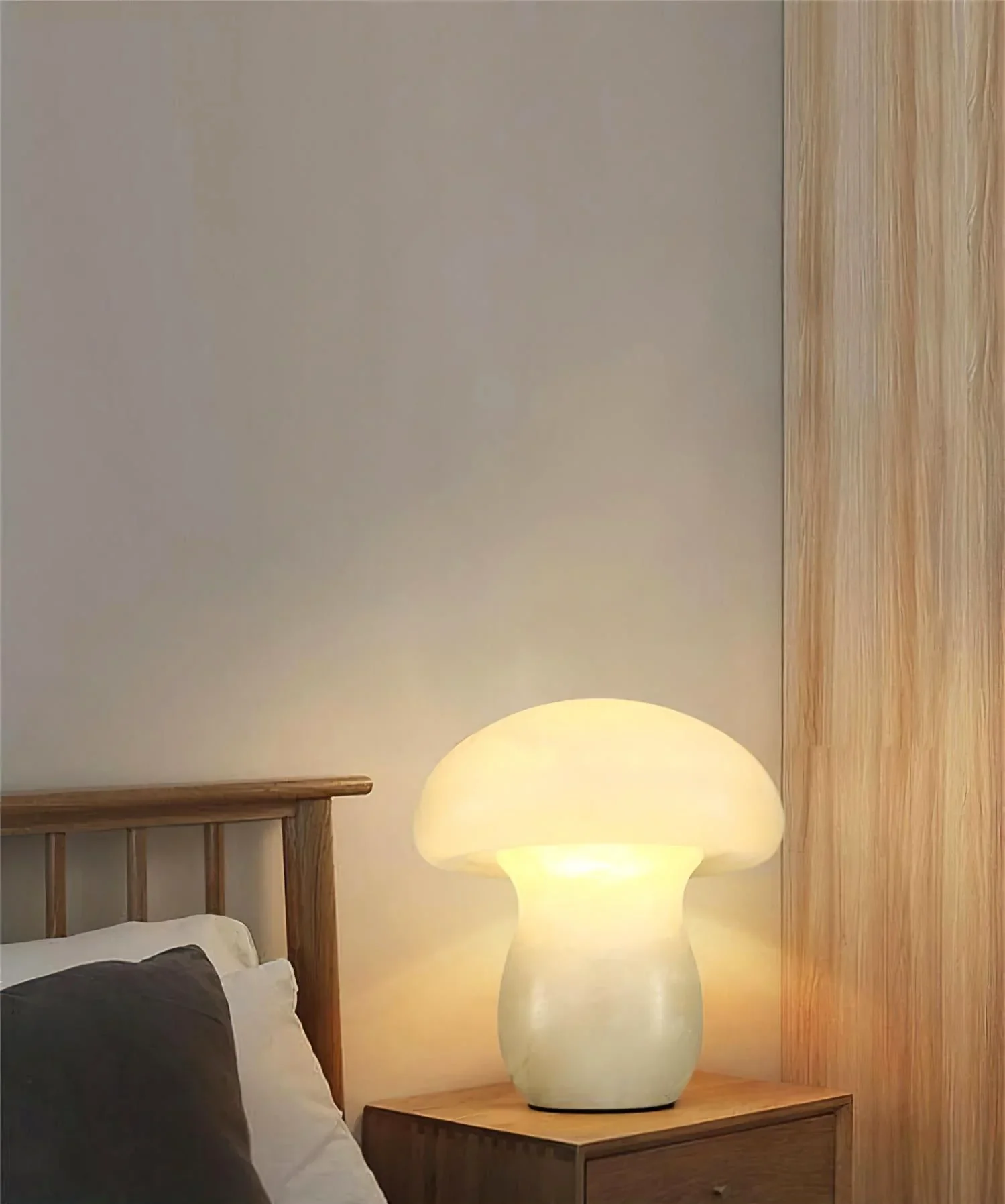 Alabaster Mushroom Table Lamp - Image 10