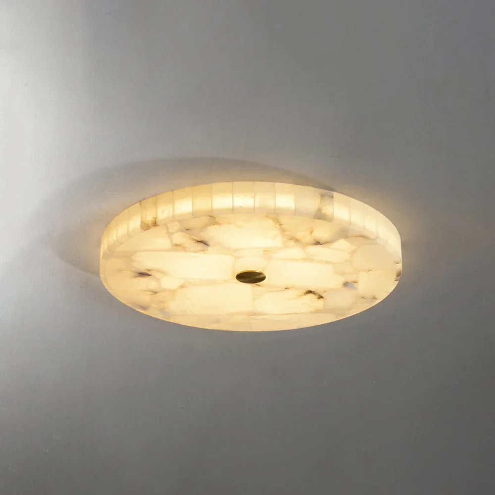 Alabaster Round Ceiling Lamp - Image 18