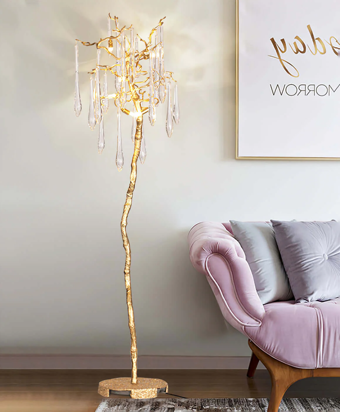 Aqua Babylonica Floor Lamp - Image 5