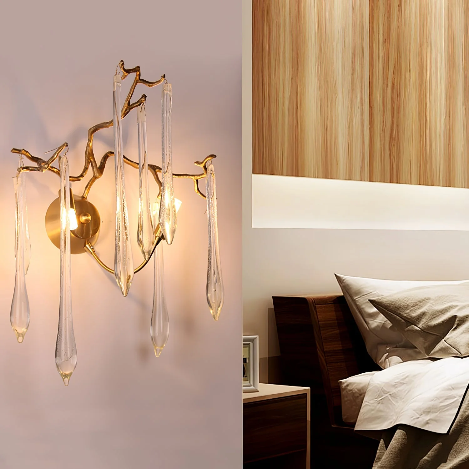 Aqua Salix Crystal Wall Lamp - Image 17