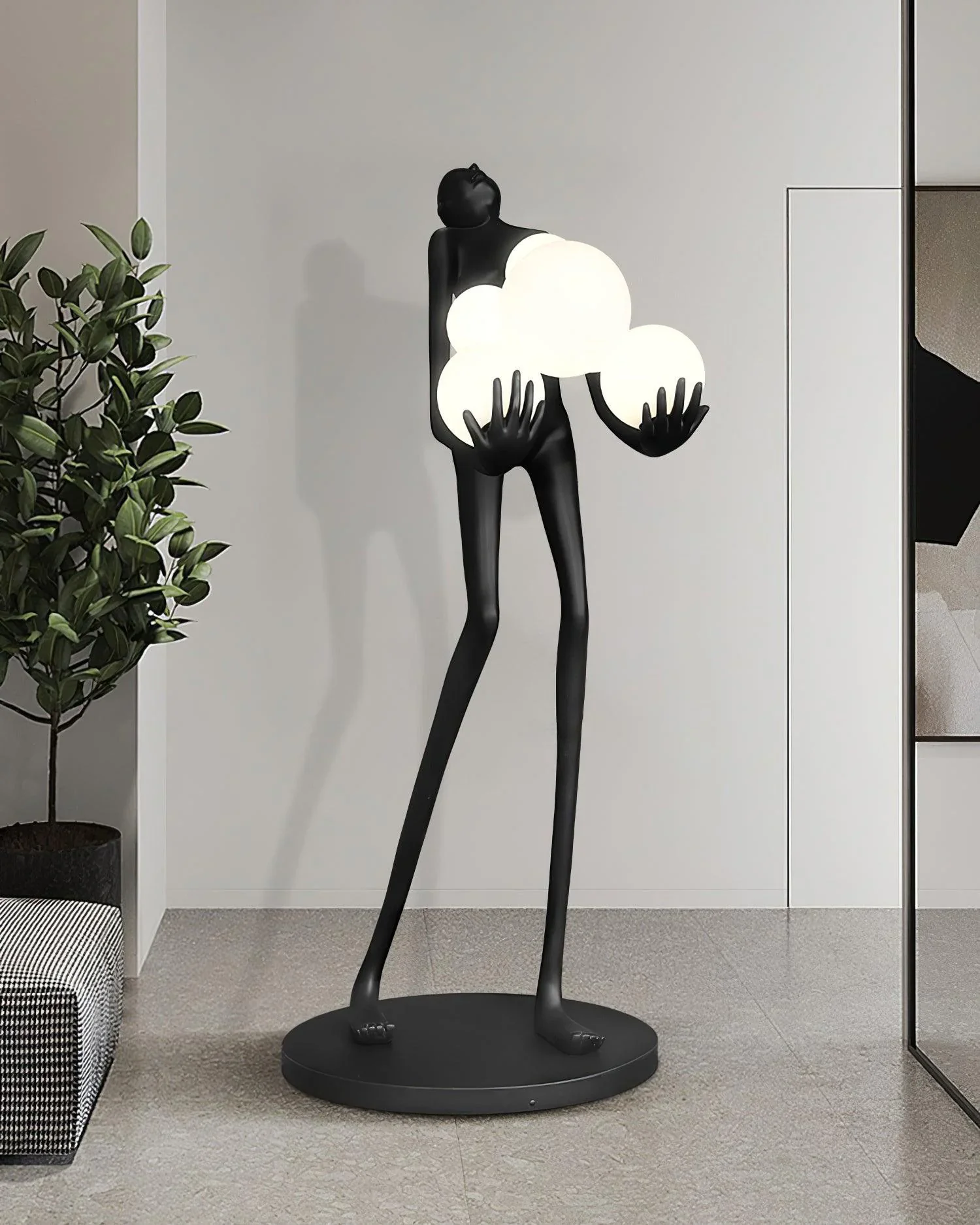 Artistic Decorative Figure Floor Lamp - Image 17