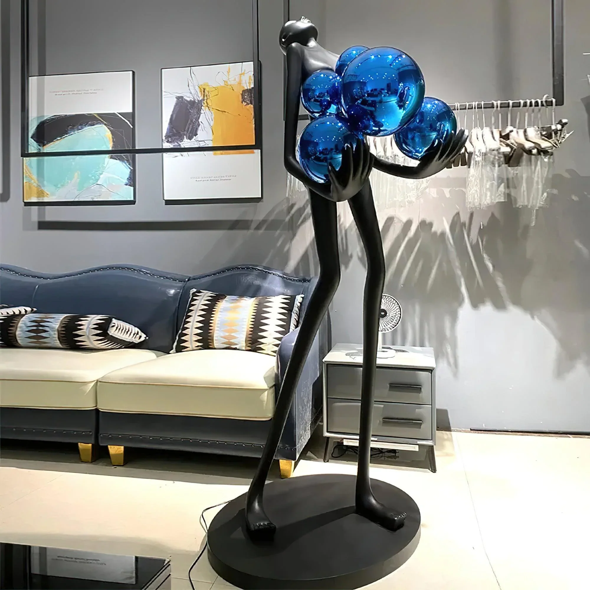 Artistic Decorative Figure Floor Lamp - Image 21