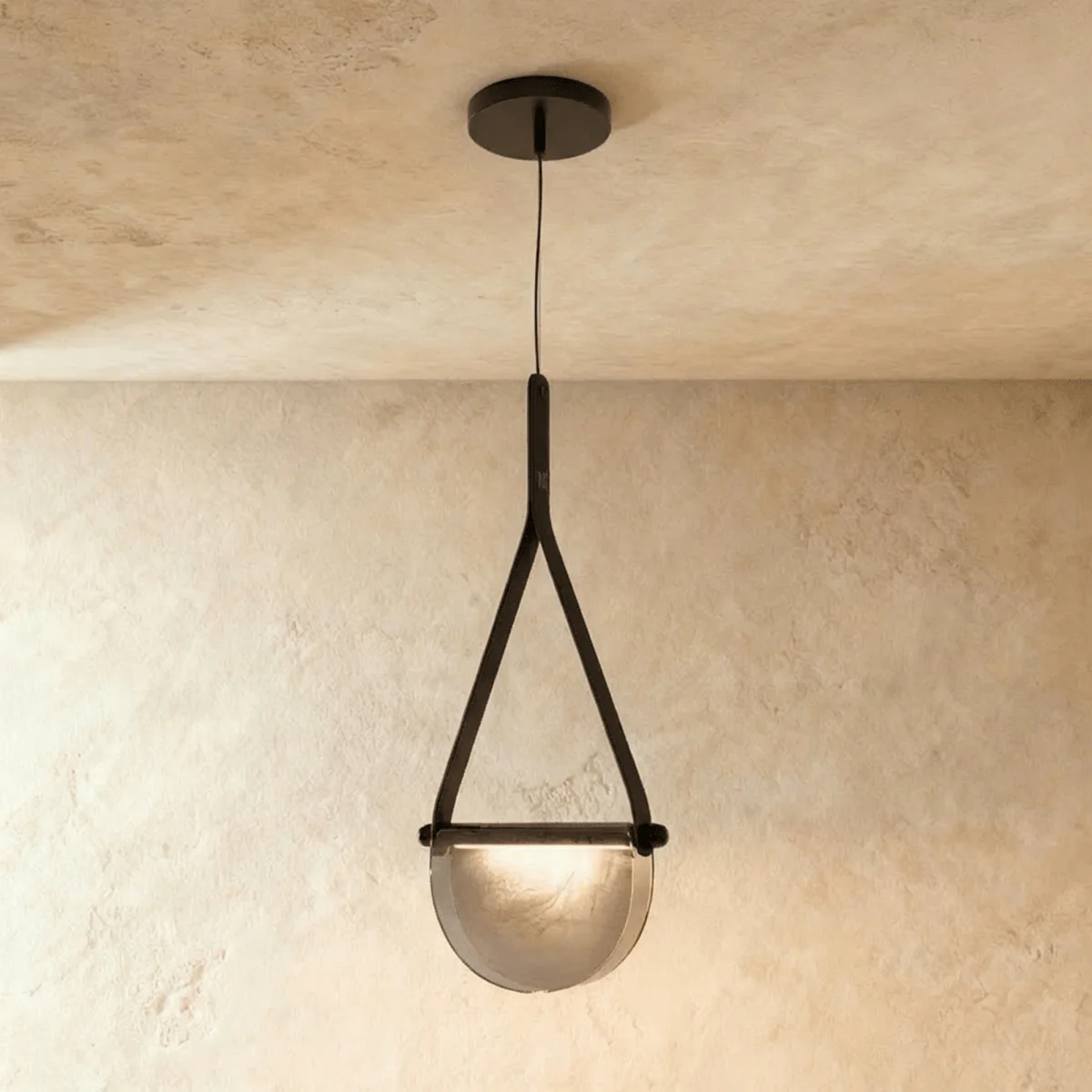 Avgi Leather Pendant Light - Image 2