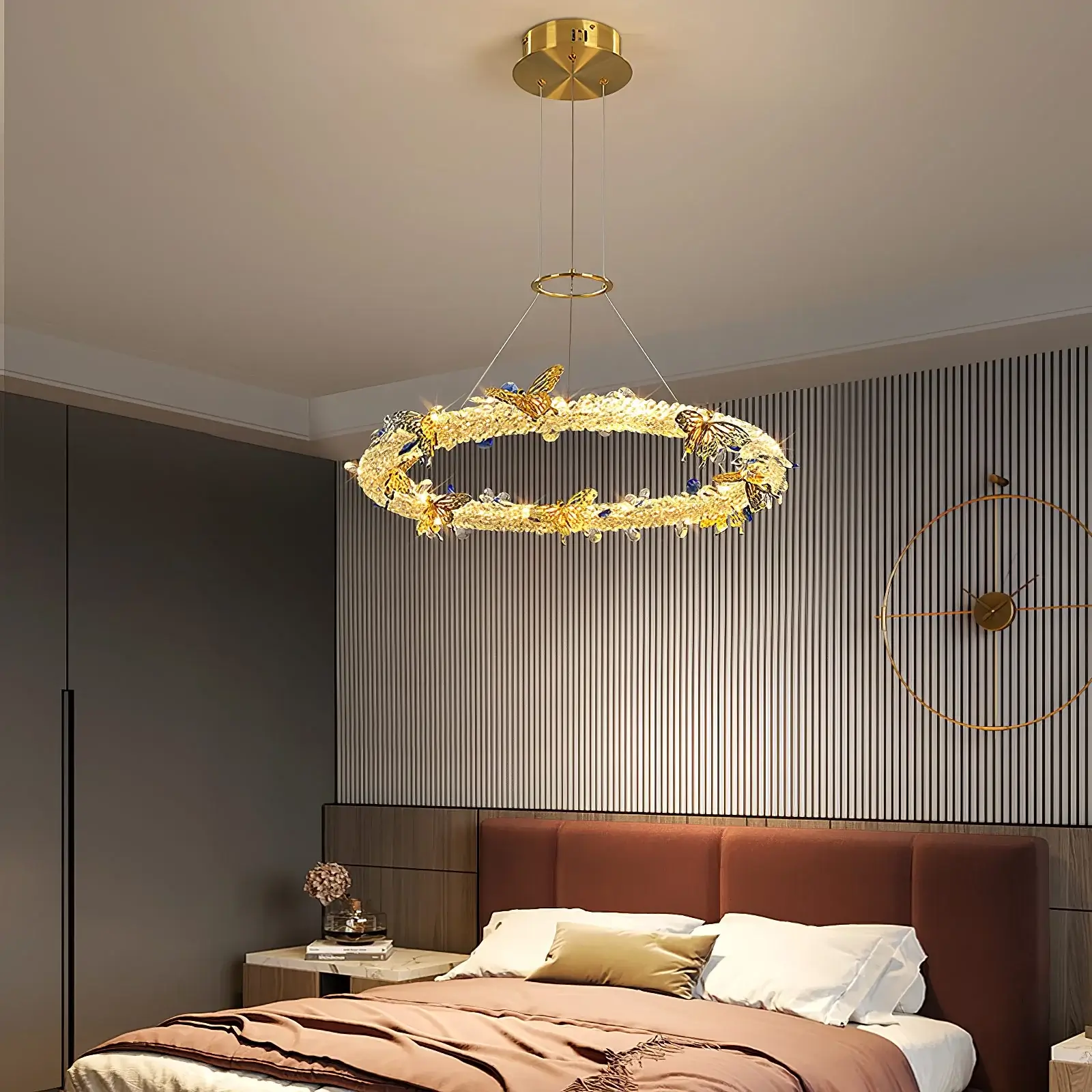 Azu Crystal Butterfly Chandelier - Image 9