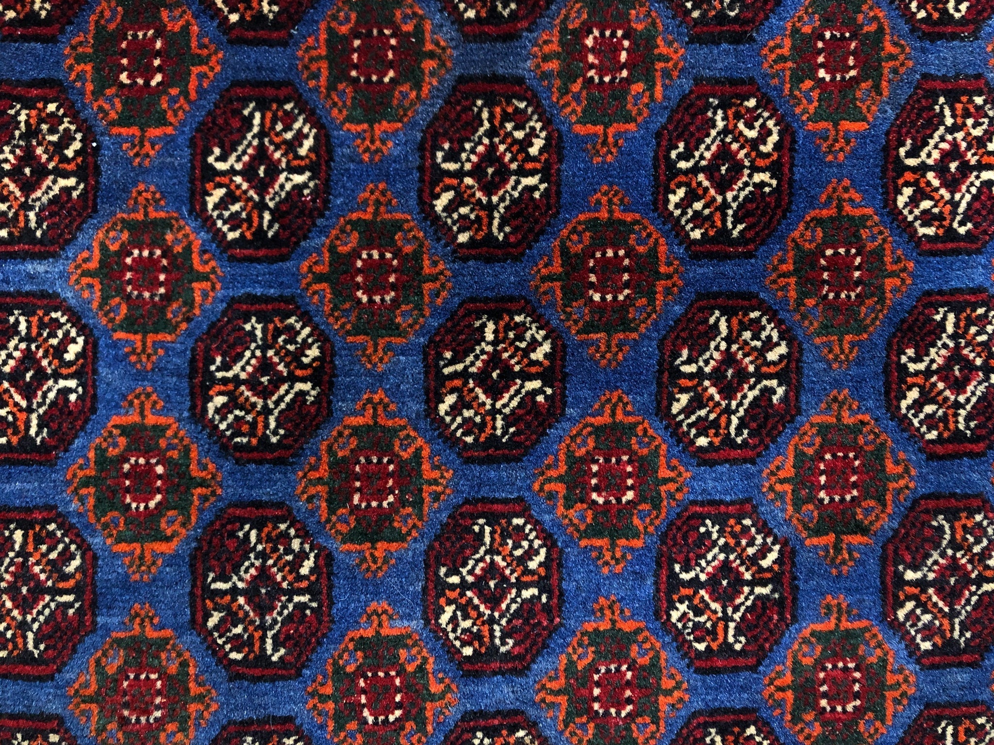 Balouch-Bokhara (6'06"x10'05") blue/dk.red - Image 11