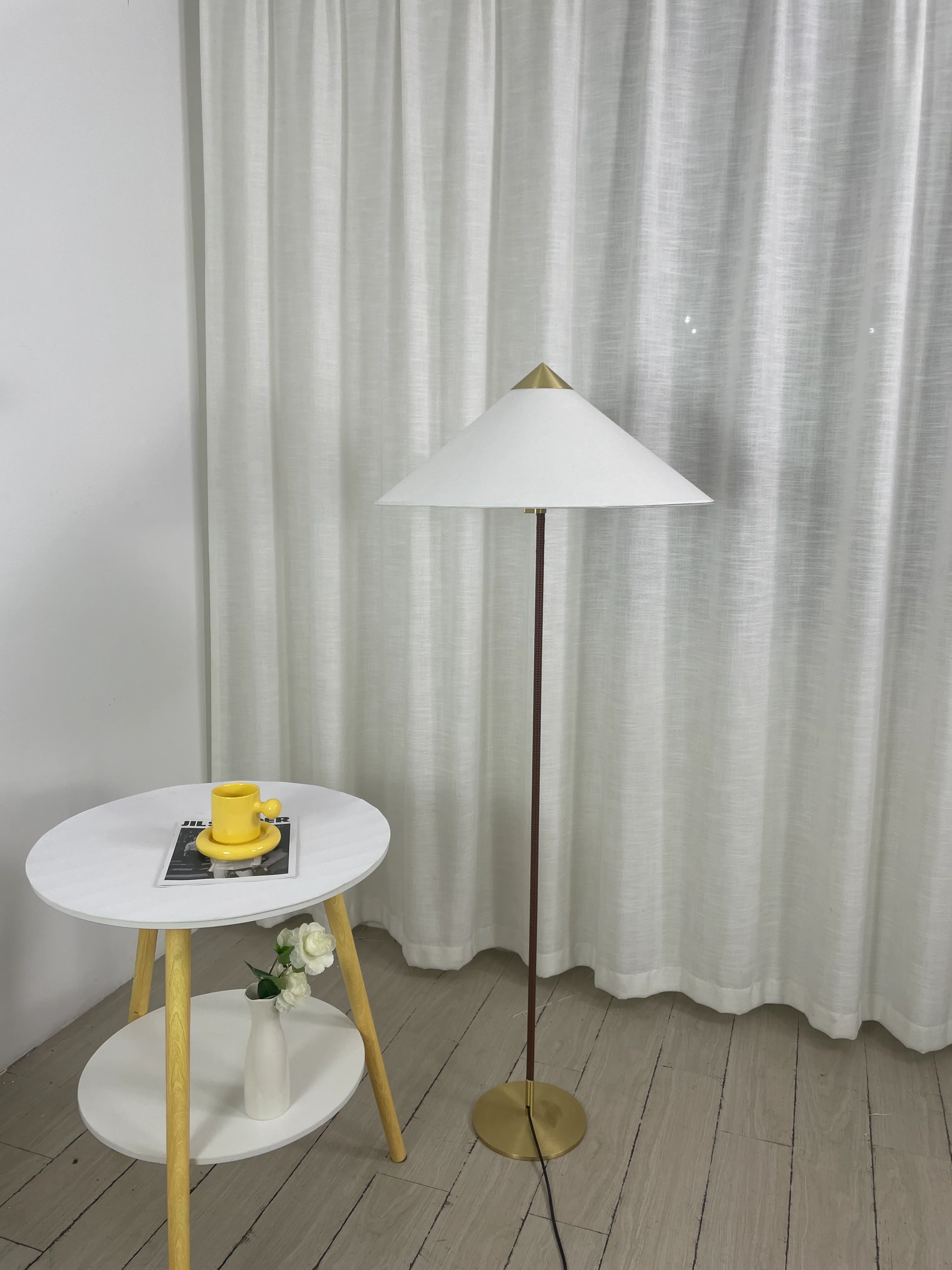 Bamboo Hat Floor Lamp - Image 17