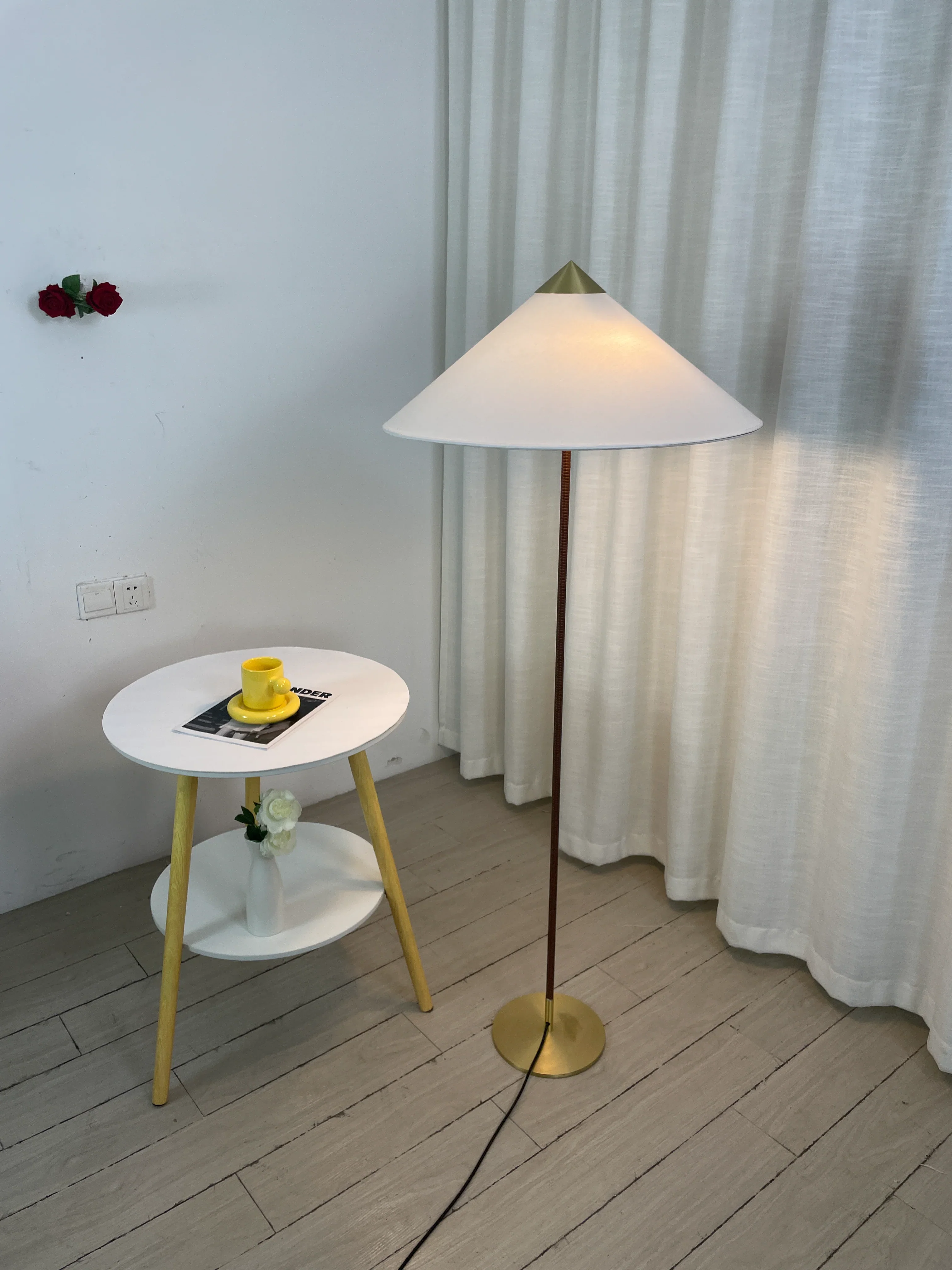 Bamboo Hat Floor Lamp - Image 19