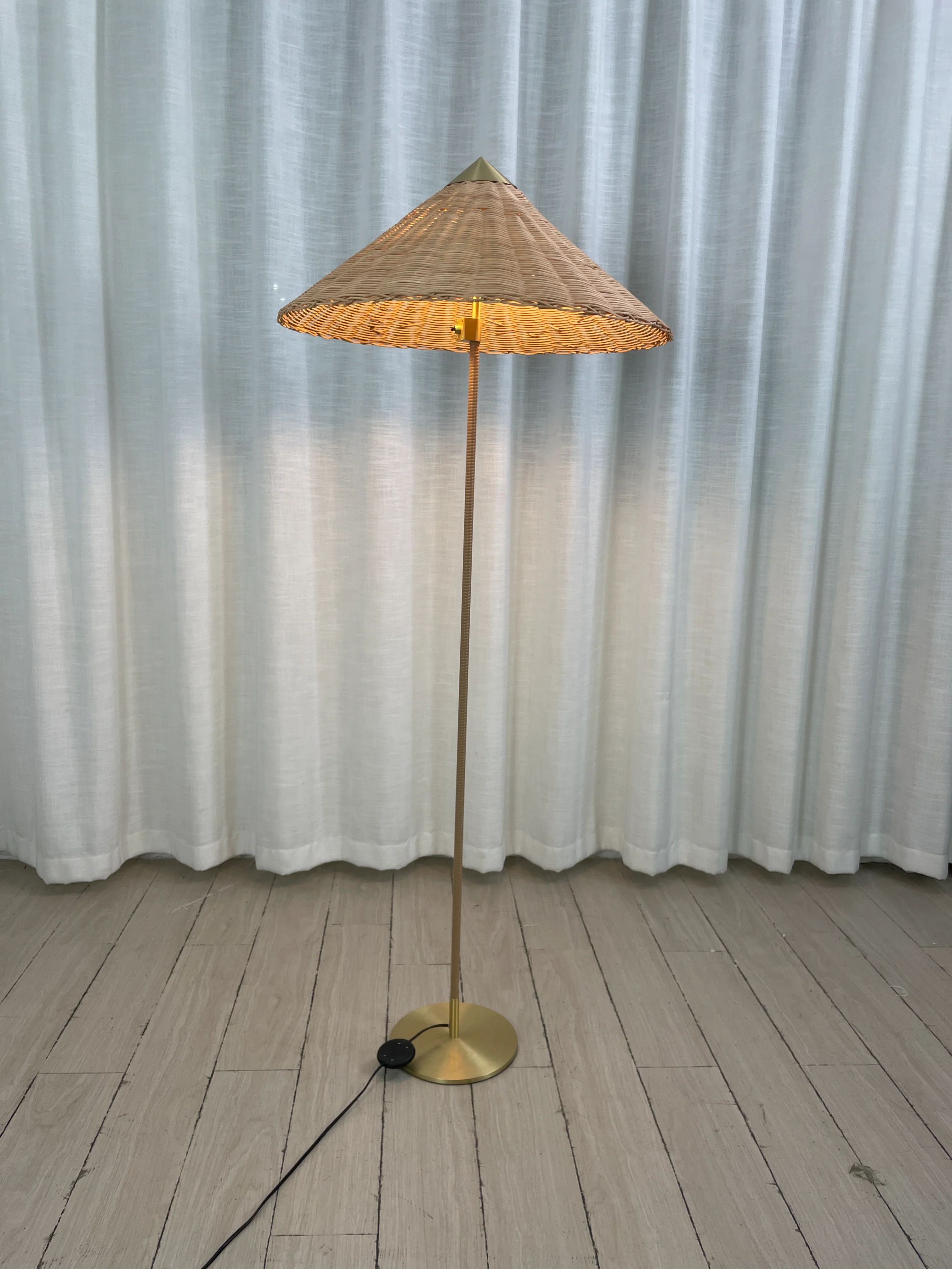 Bamboo Hat Floor Lamp - Image 21