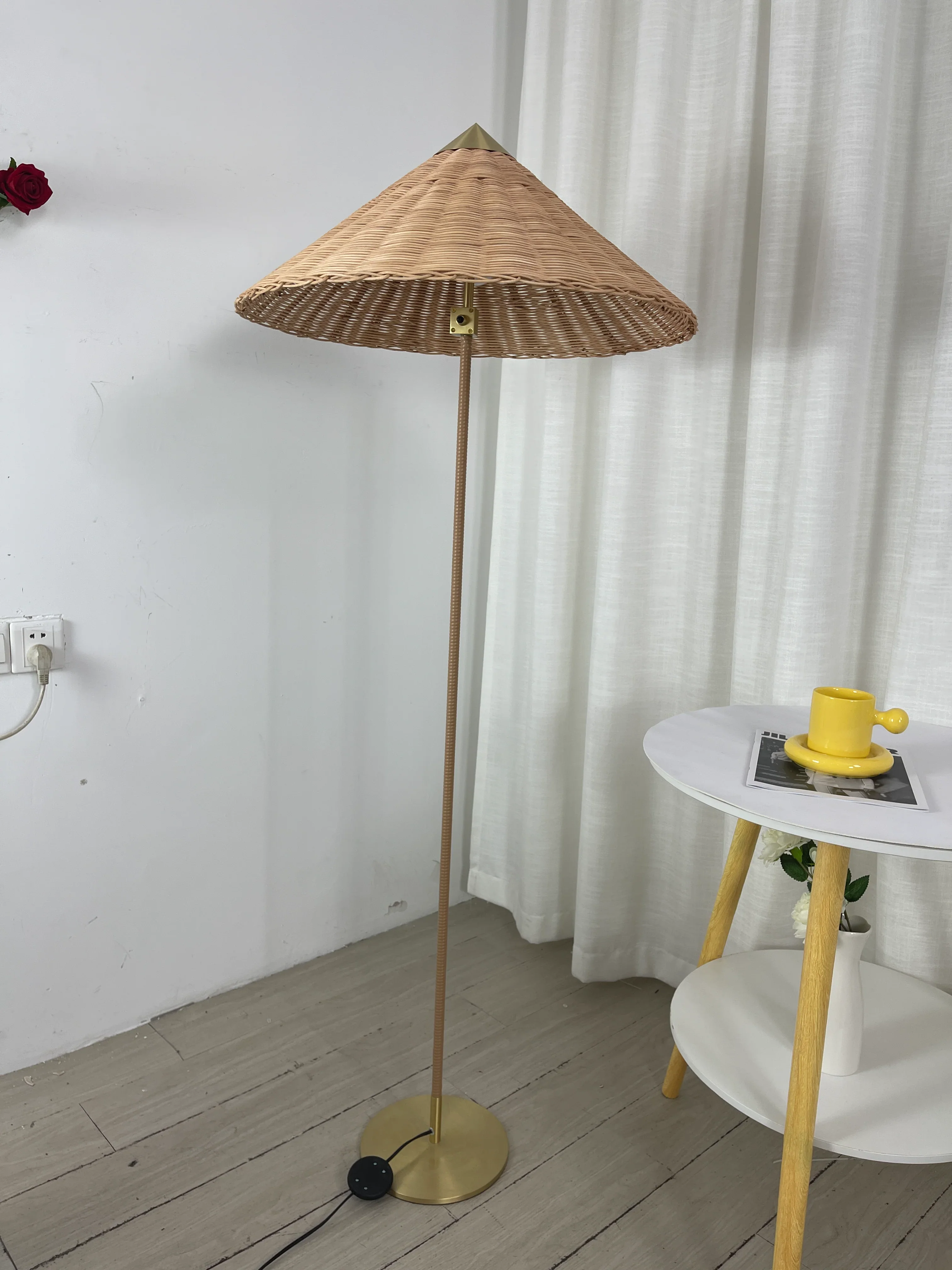Bamboo Hat Floor Lamp - Image 22