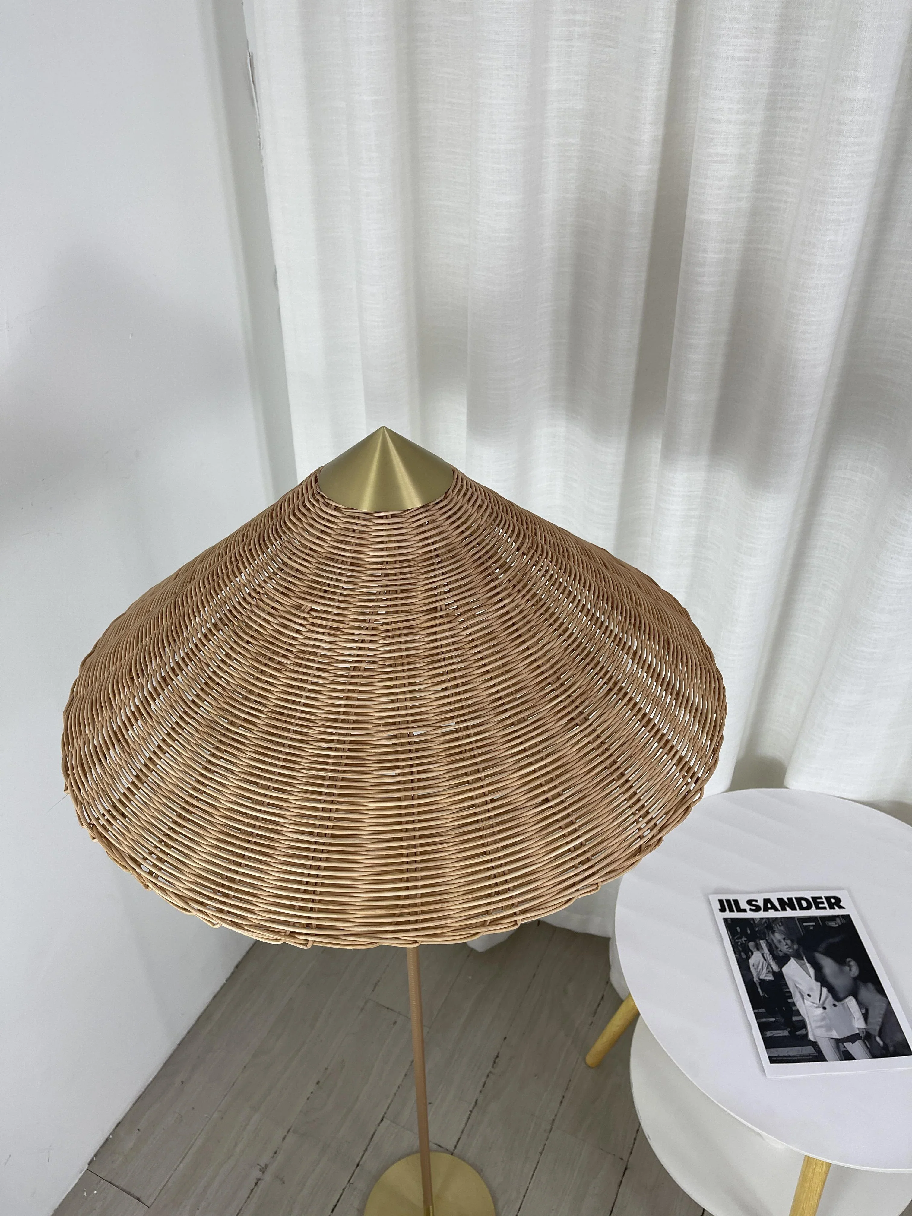 Bamboo Hat Floor Lamp - Image 25