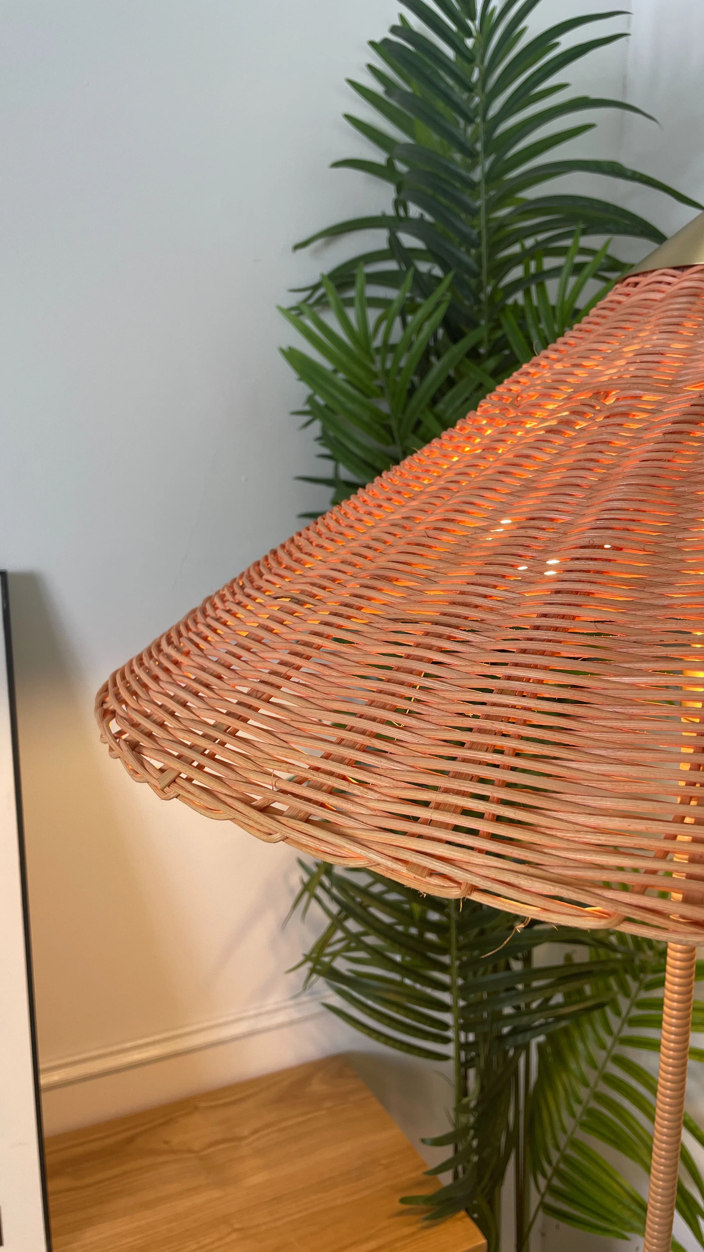 Bamboo Hat Floor Lamp - Image 29