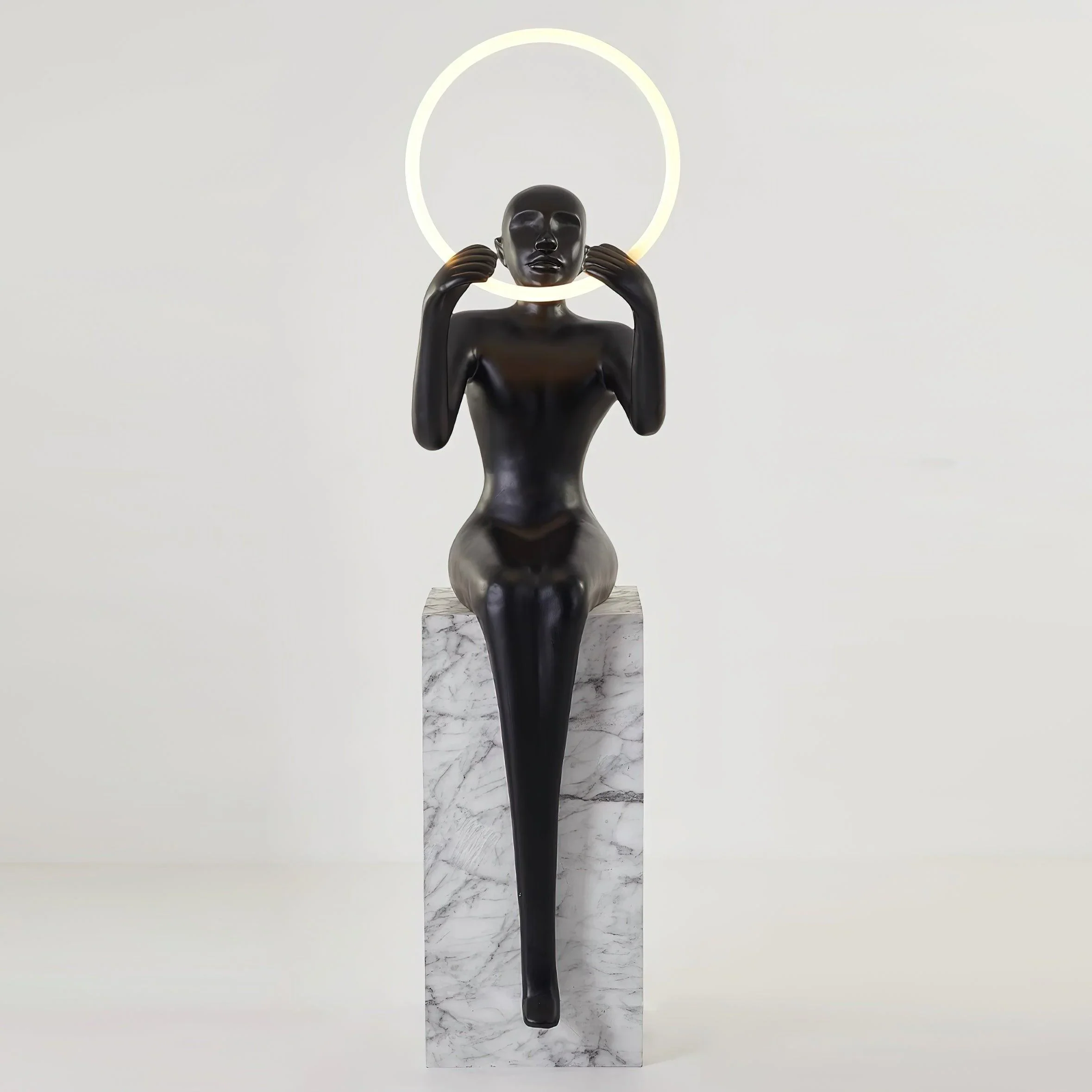 Bella Sitting Sculpture Floor Lamp - Image 20