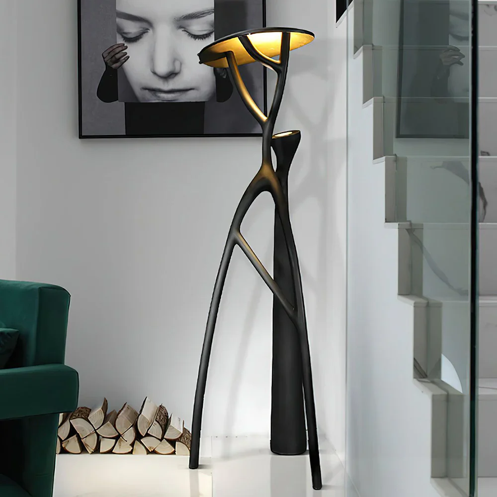 Blonski Black Statue Floor Lamp - Image 2