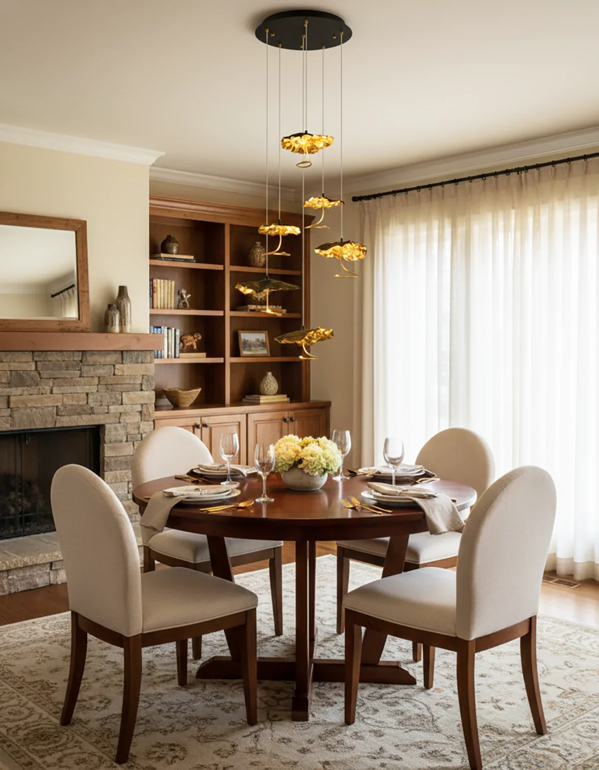 Brass Aviary Constellation Chandelier - Image 10