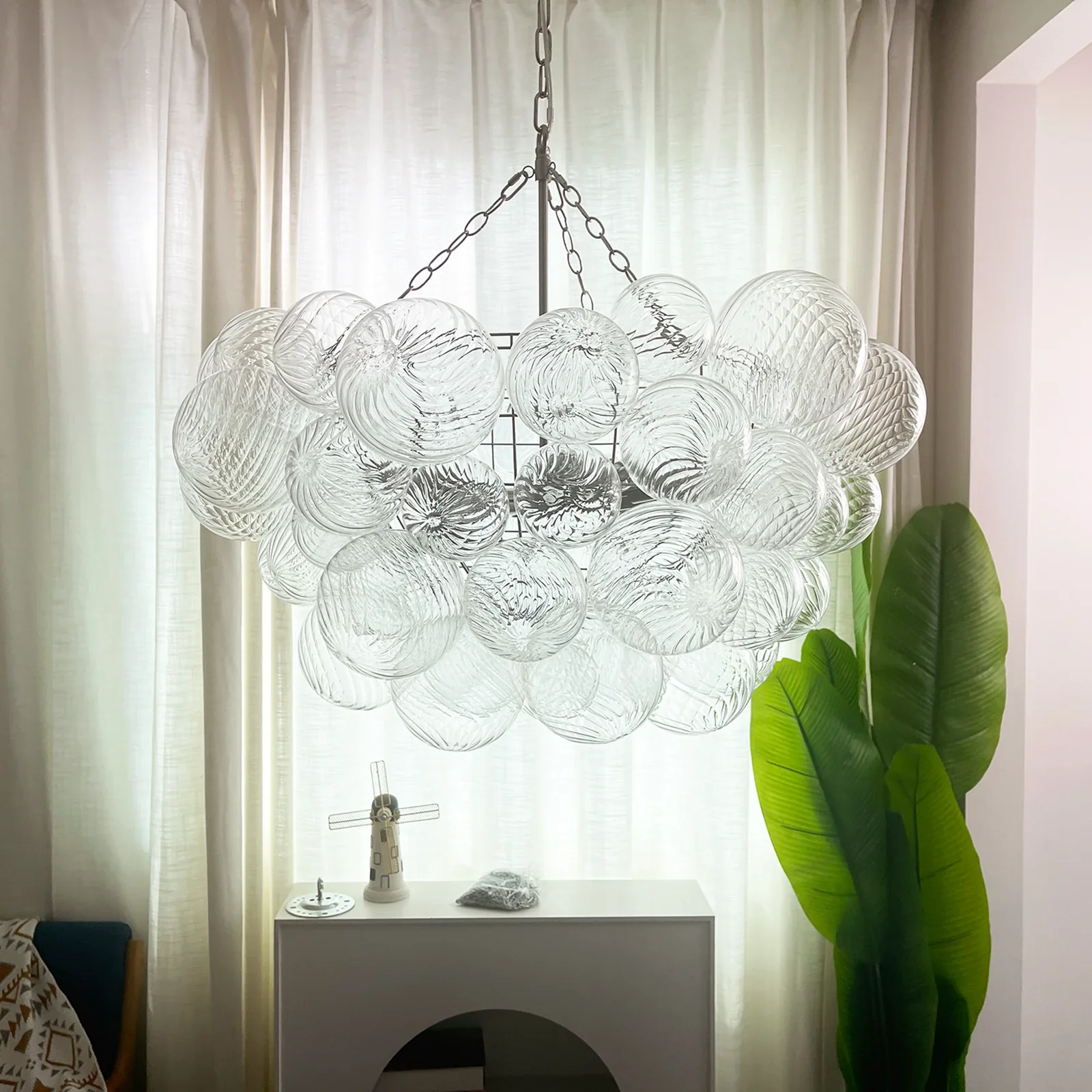 Bubbles Glass Ball Chandelier - Image 26