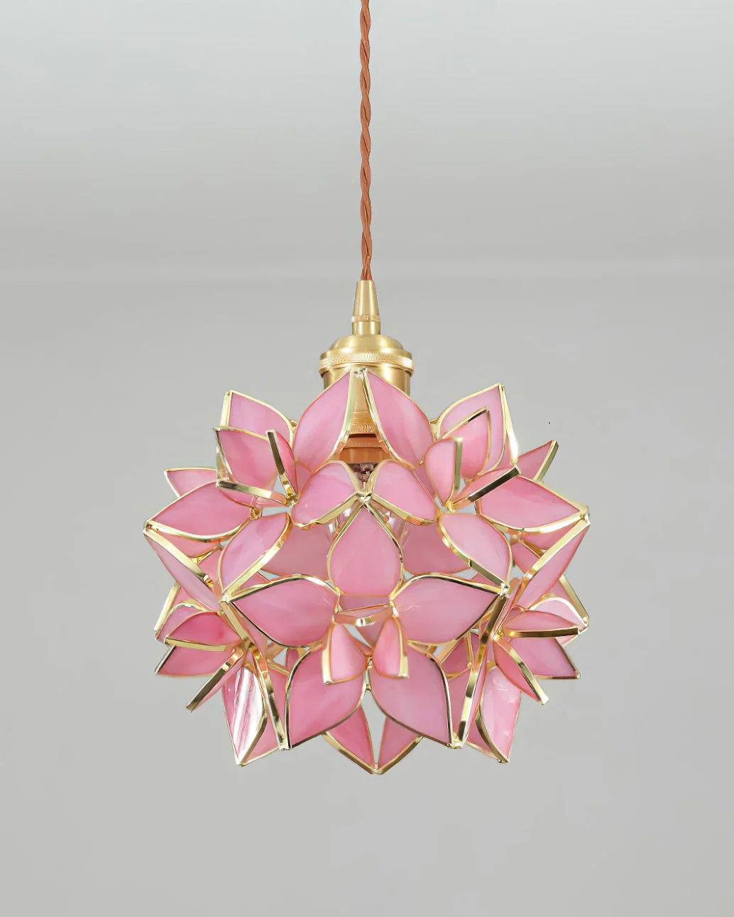 Floral Glass Pendant Lamp - Image 30