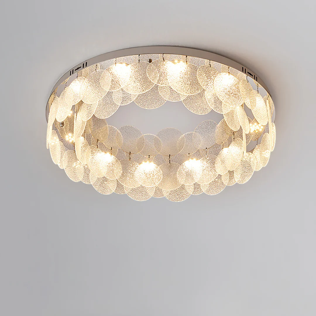 Casper Disc Glass Ceiling Lamp - Image 18
