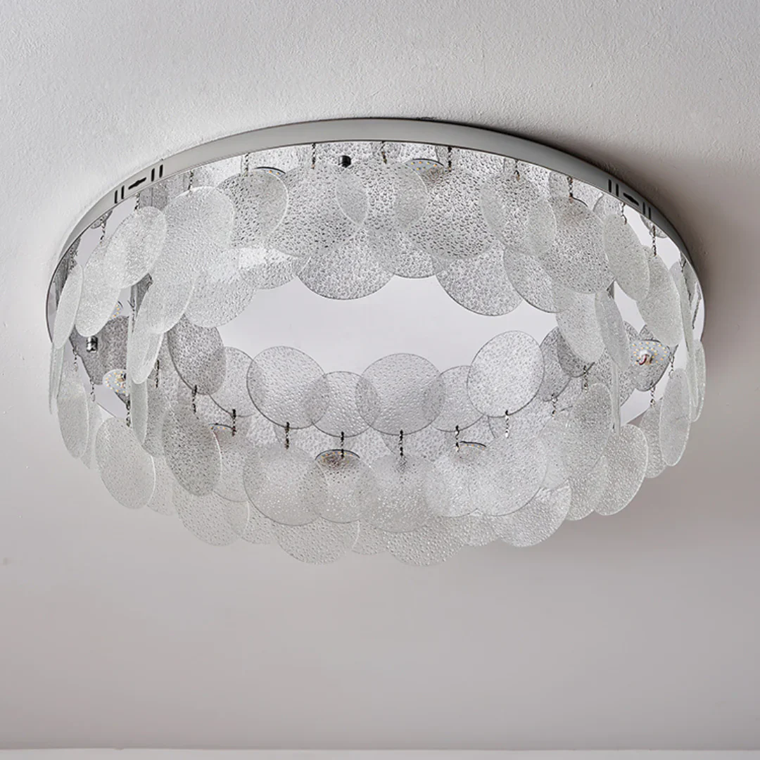 Casper Disc Glass Ceiling Lamp - Image 19