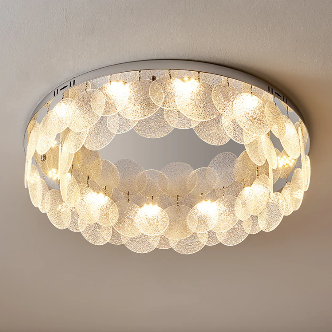 Casper Disc Glass Ceiling Lamp - Image 20