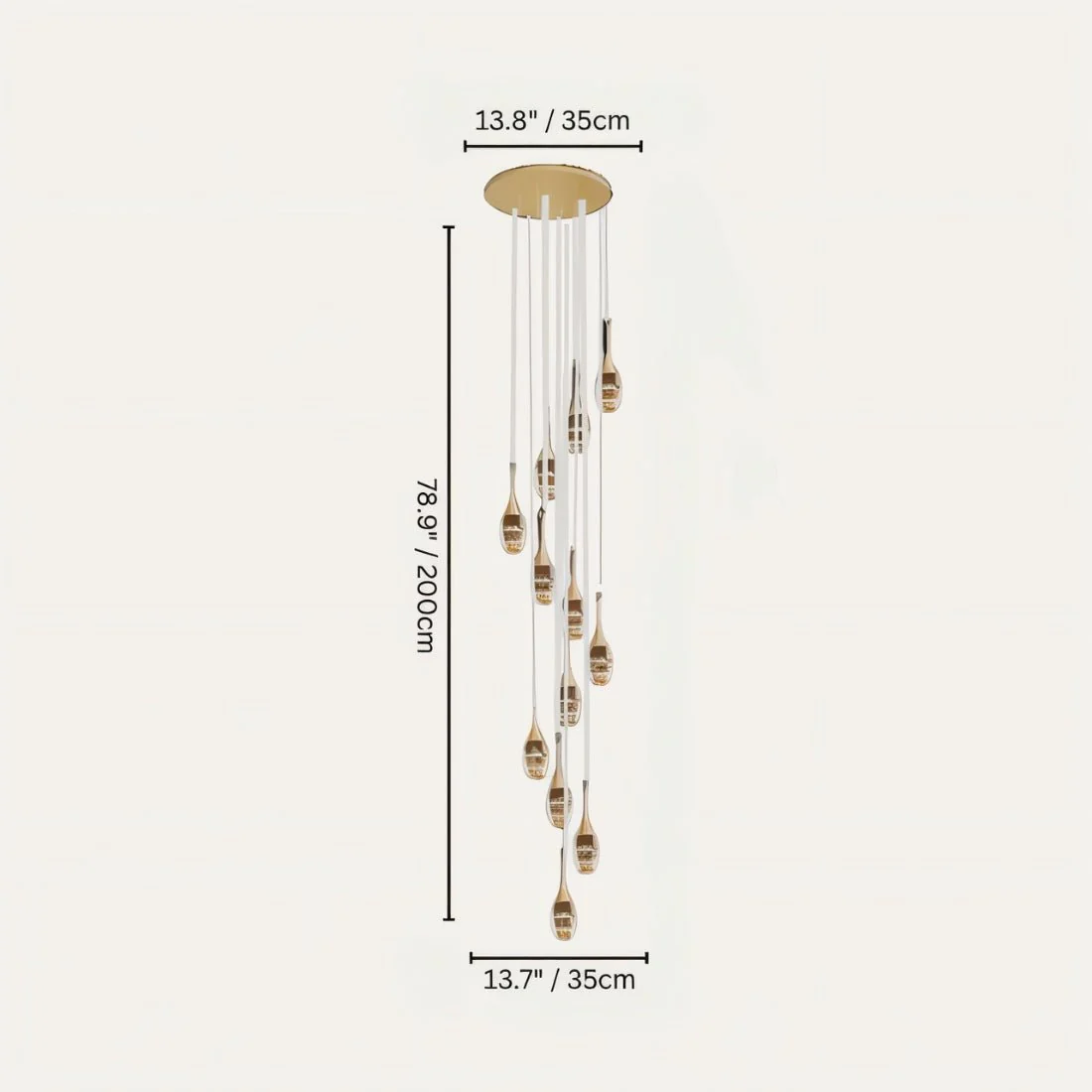 Chayim Chandelier Light - Image 13