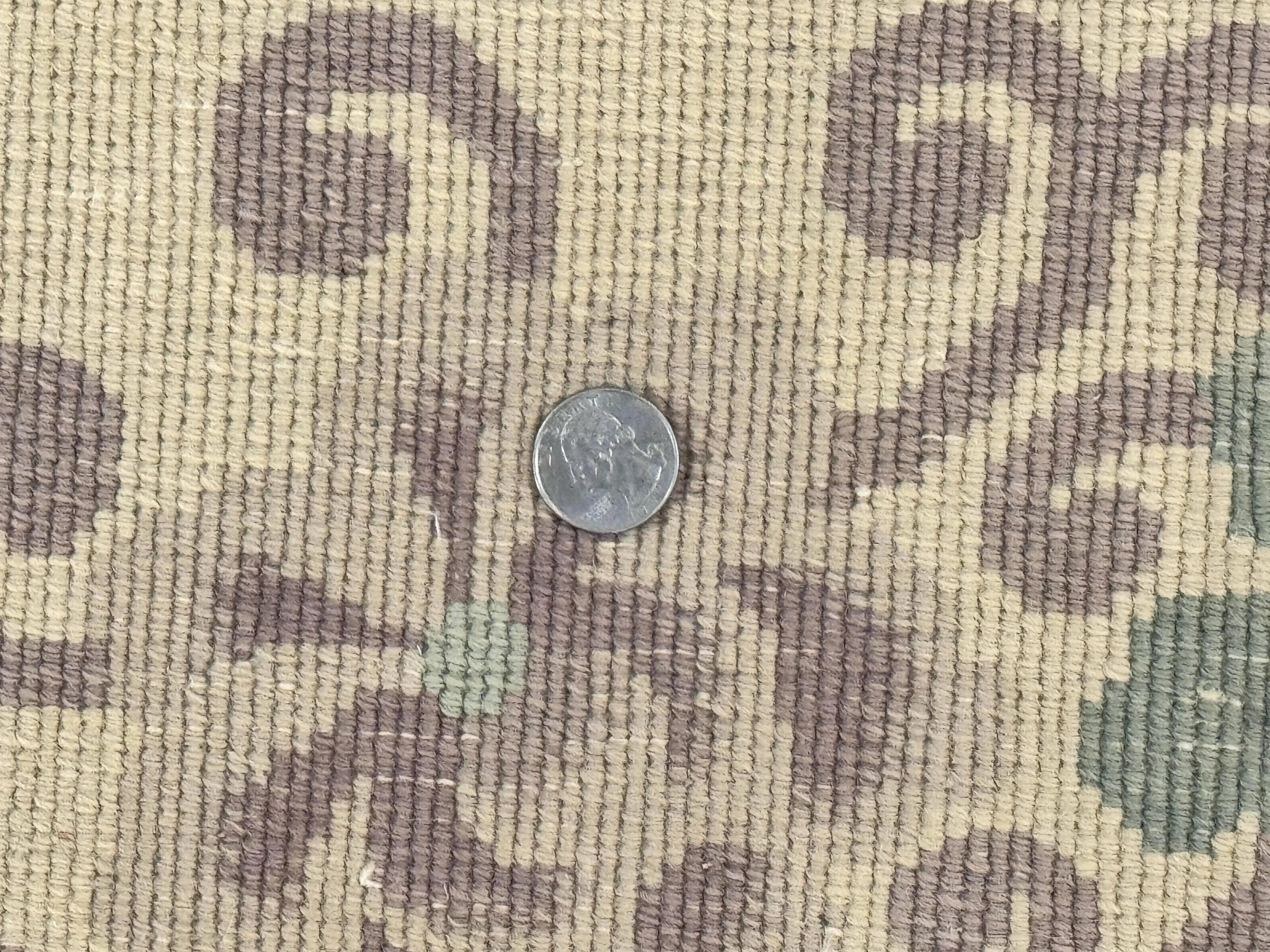 Chinese Wool Rug 9x12, Chinese Carving Carpet, Floral Medallion, Black and Beige, Butterflies, Vintage Asian Oriental Rug, 90 Line Rug - Image 10