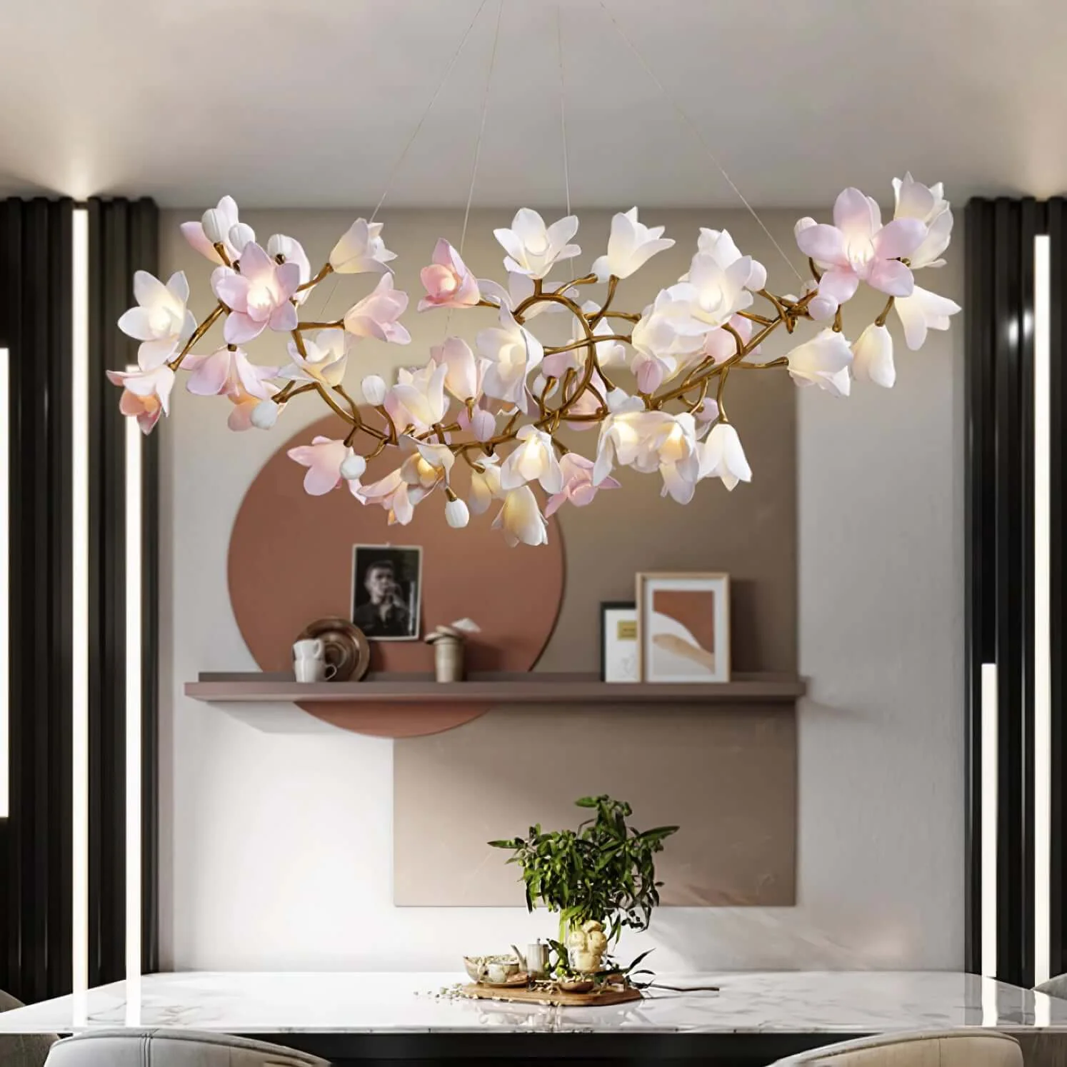 Circular Blossom Chandelier - Image 22