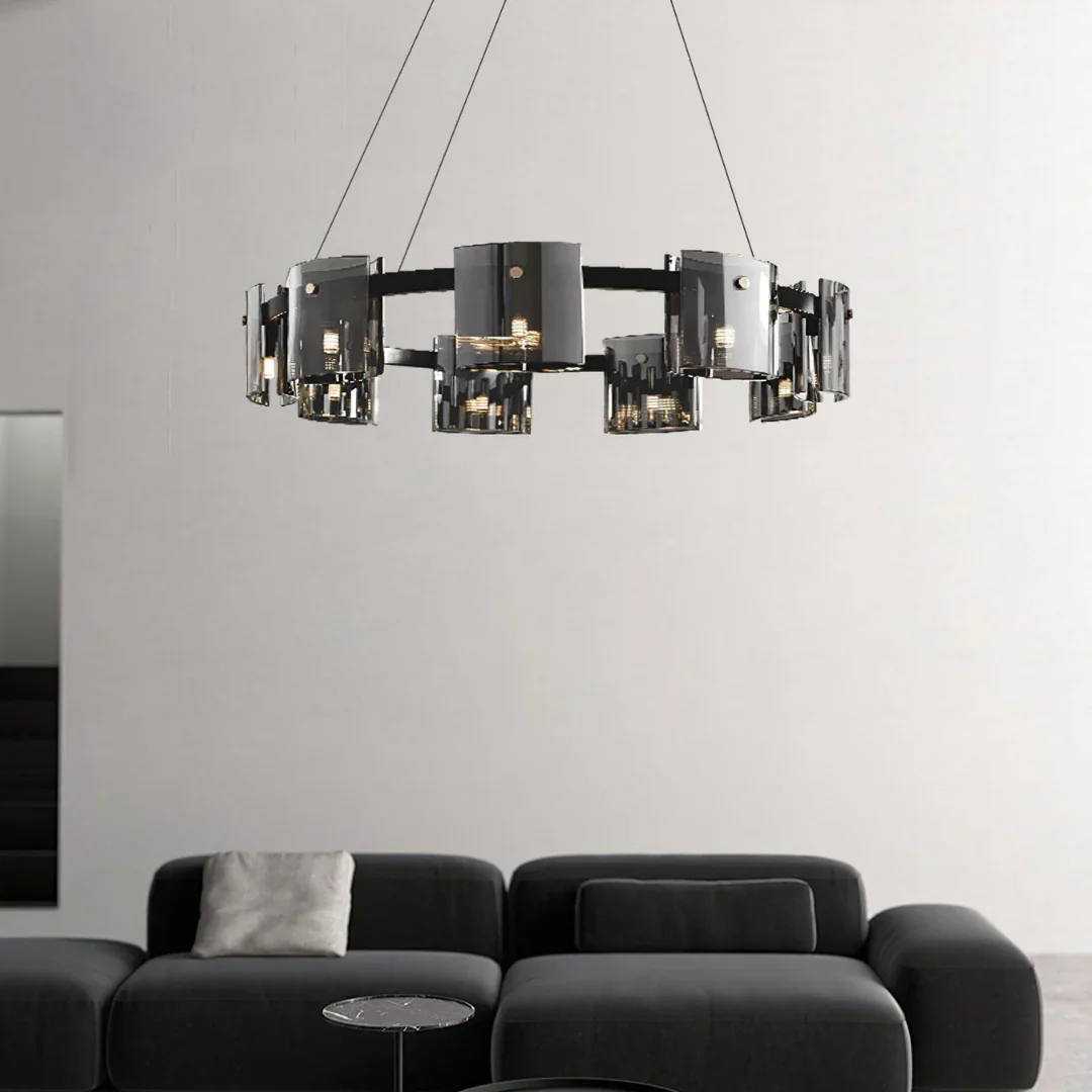 Circular Corlota Glass Chandelier - Image 10