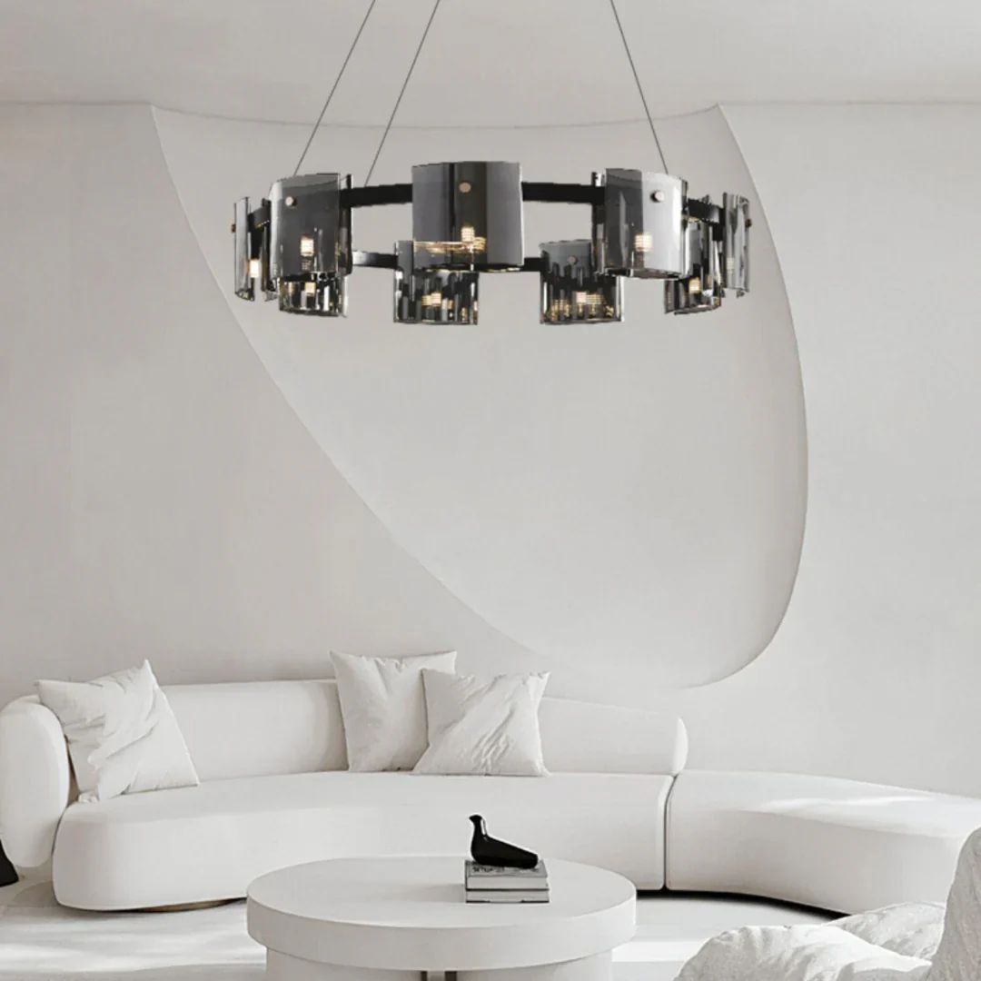 Circular Corlota Glass Chandelier - Image 11