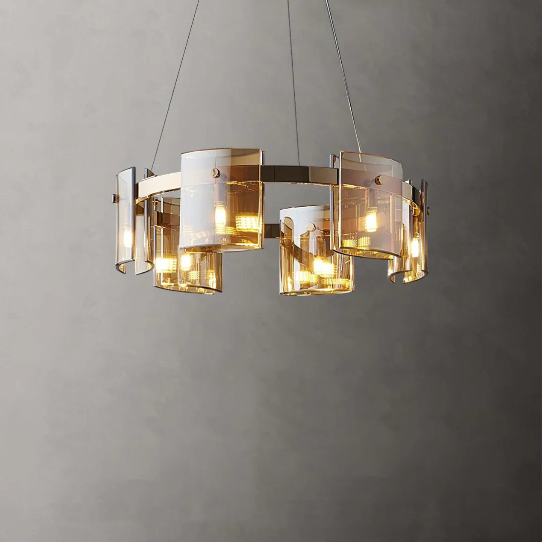 Circular Corlota Glass Chandelier - Image 15