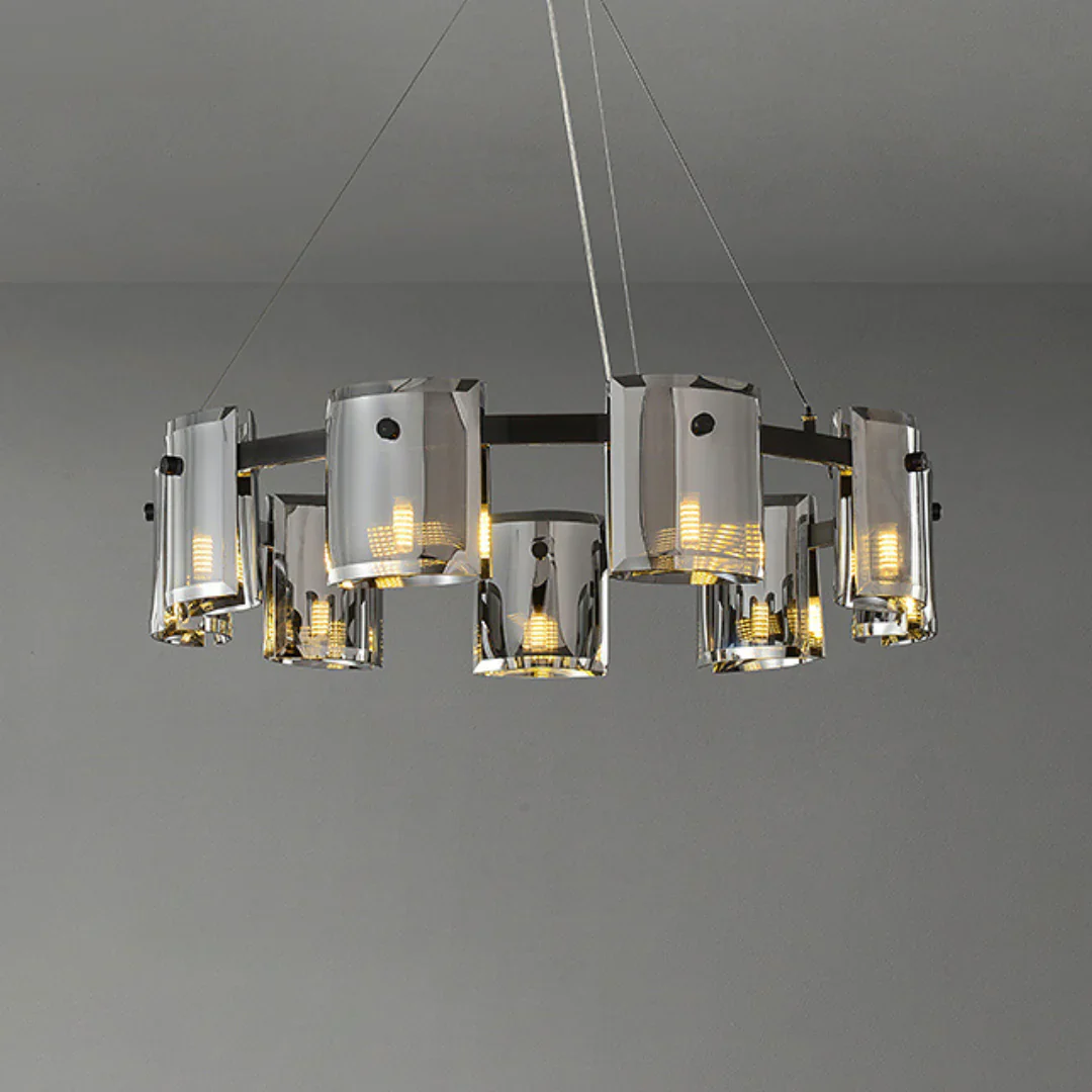 Circular Corlota Glass Chandelier - Image 17