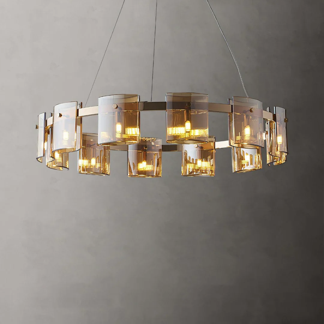 Circular Corlota Glass Chandelier - Image 18
